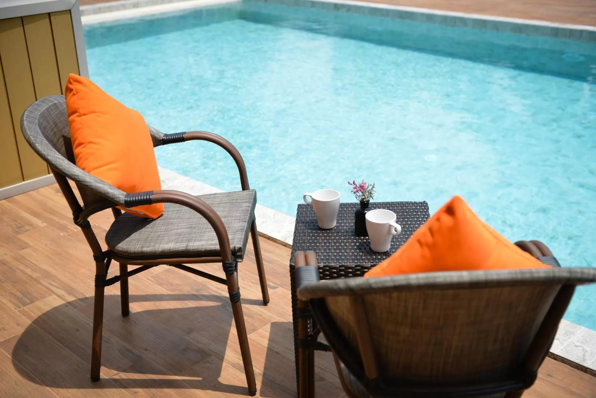 Deluxe Twin Room with Pool Access in The Chill at Krabi Hotel