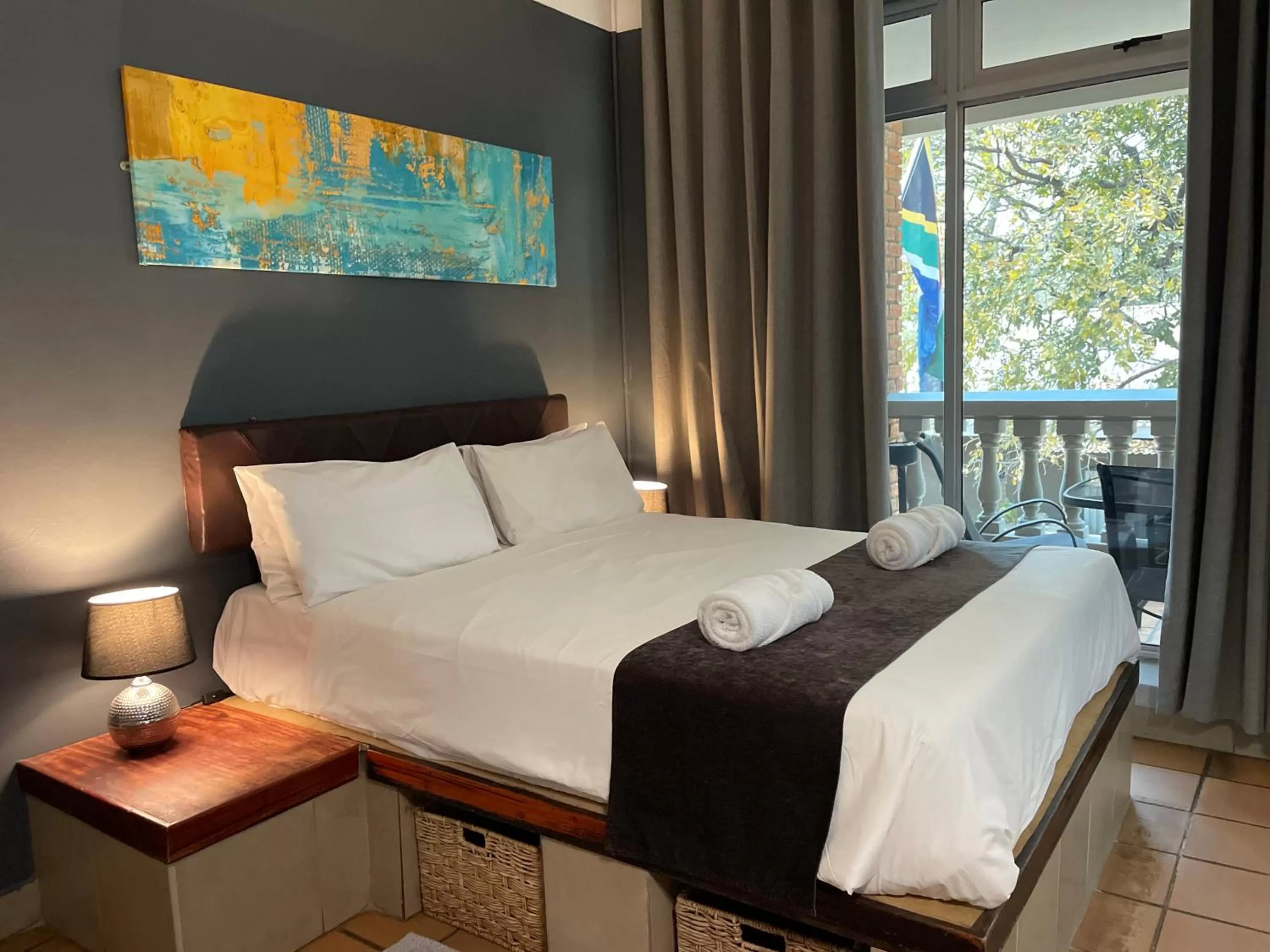 Deluxe Double Room with Shower in N1 Hotel & Campsite Victoria Falls