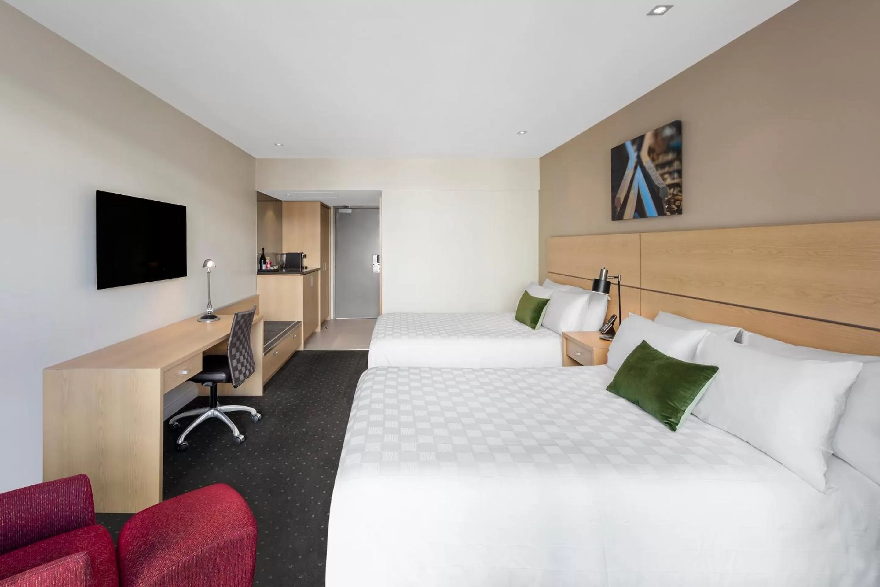 Lake View Twin with Balcony - 2 Queen beds in Crowne Plaza Queenstown by IHG