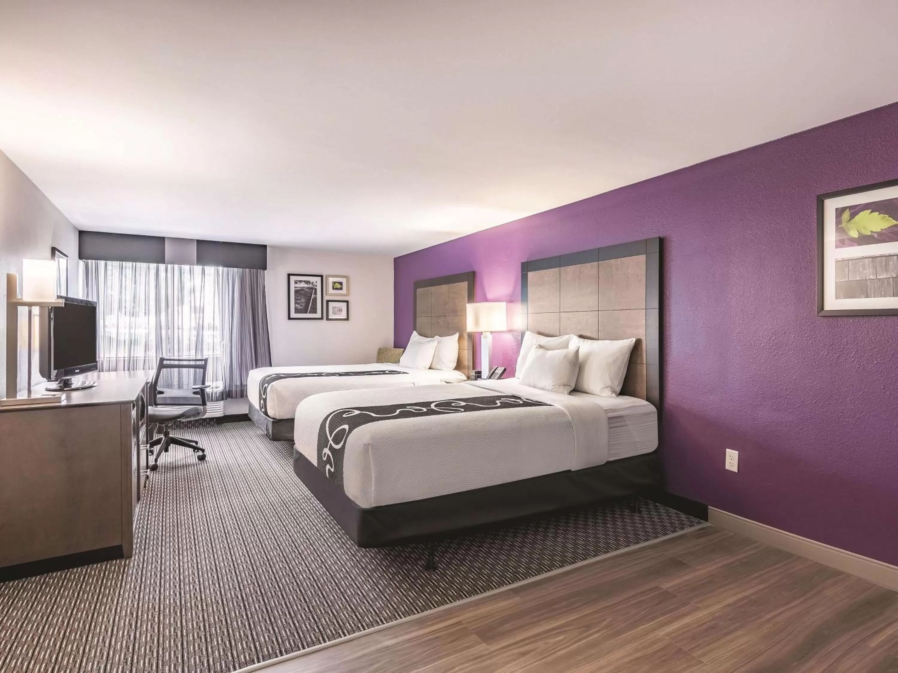 Queen Room with Two Queen Beds - Mobility Access/Non-Smoking in La Quinta by Wyndham Salem NH