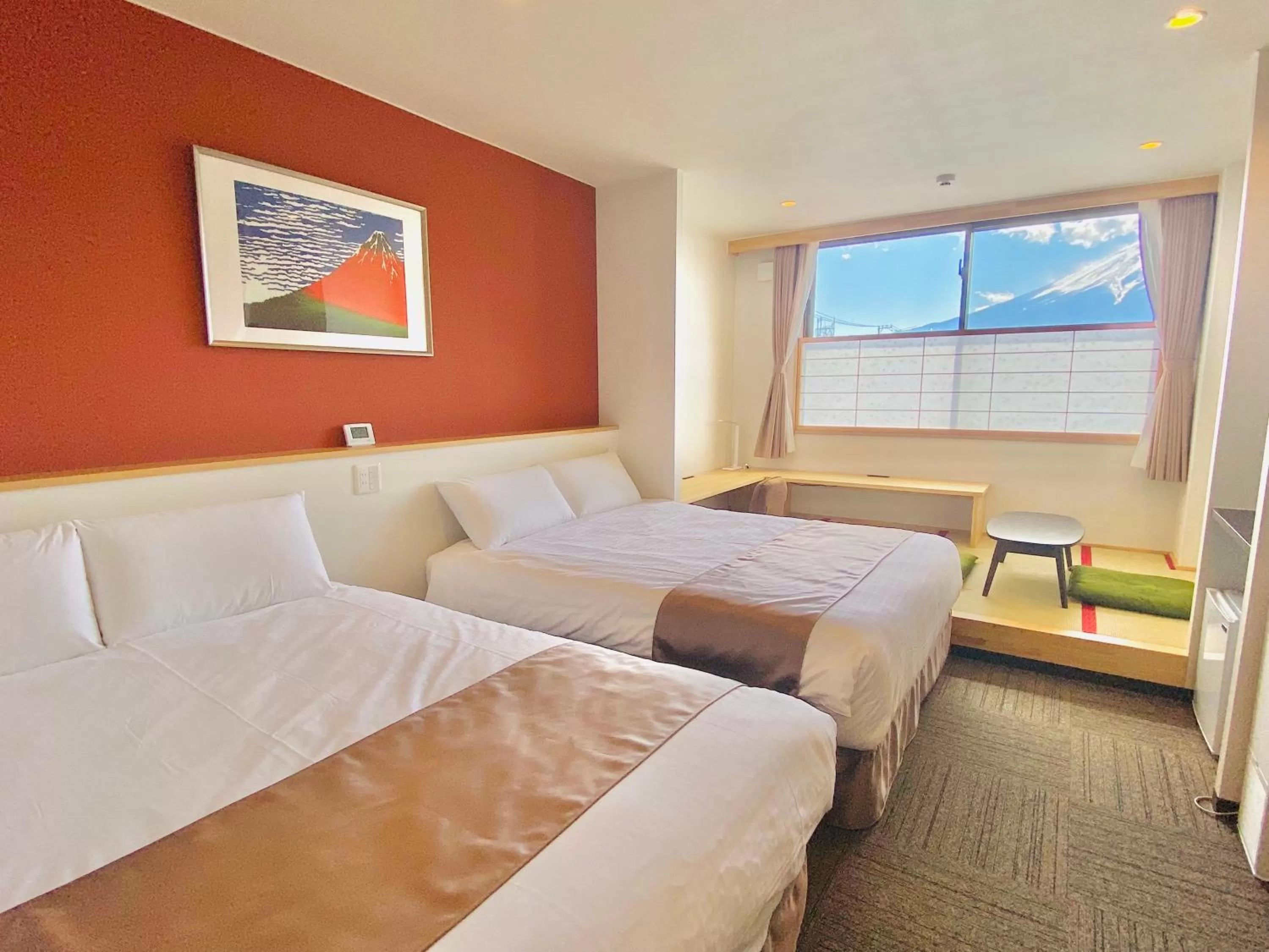 Twin Room with Mountain View - single occupancy in HAOSTAY