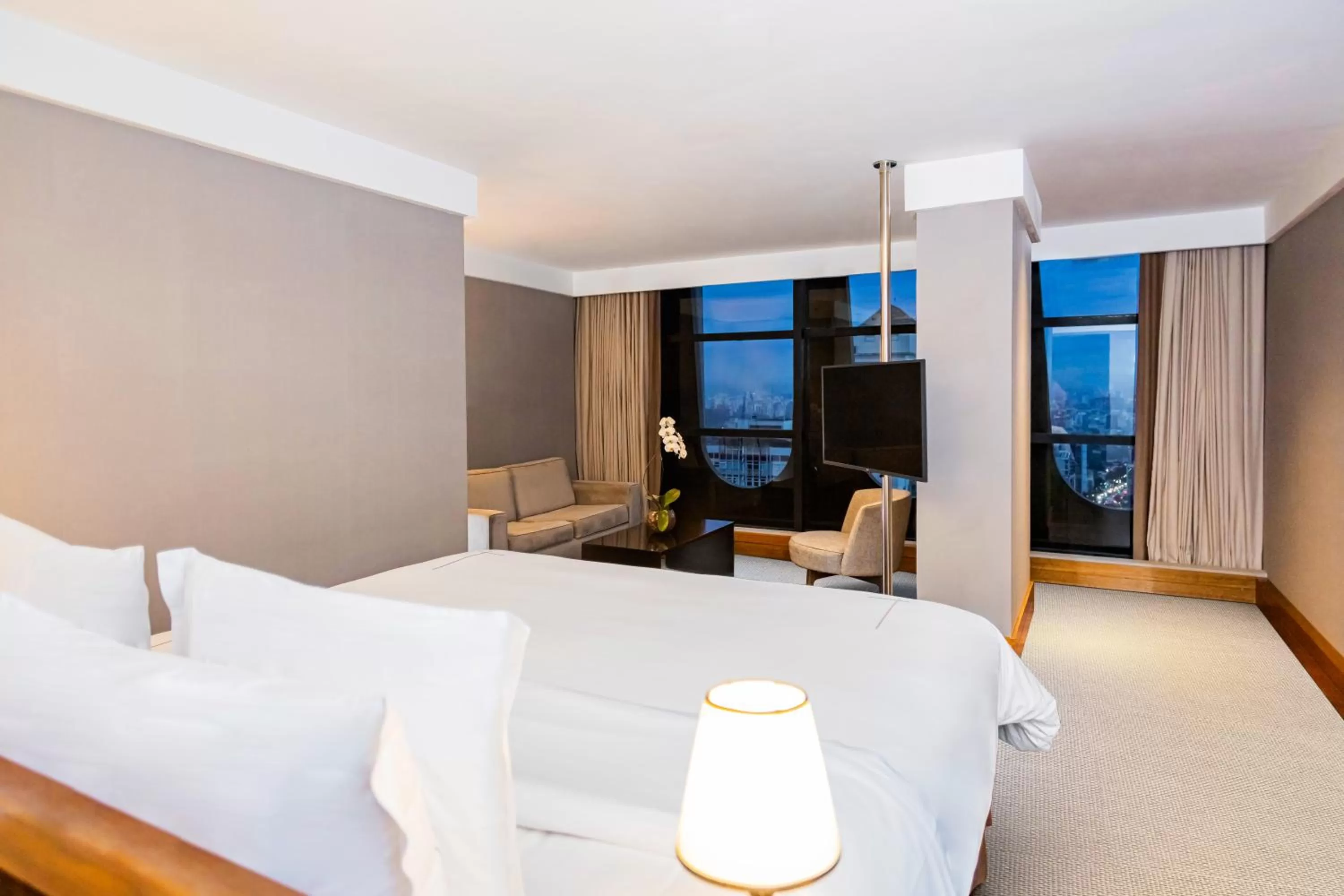 Deluxe Plus Double Room City View in Tivoli Mofarrej São Paulo