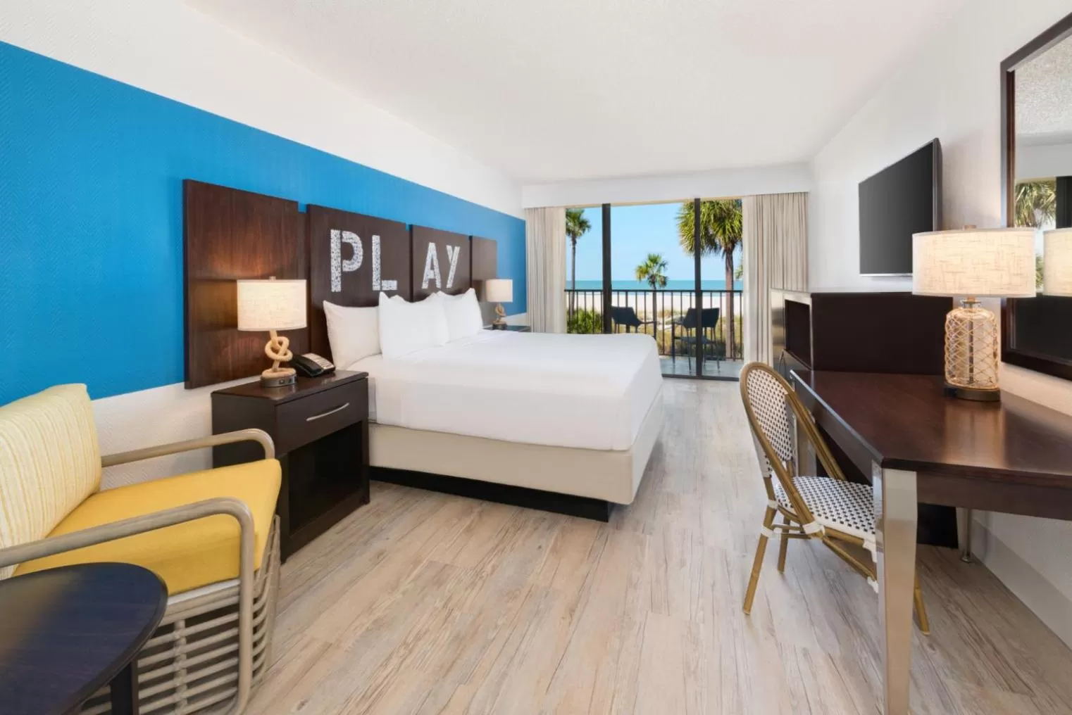 King Room with Balcony - Ocean Front in Sirata Beach Resort St Pete Beach