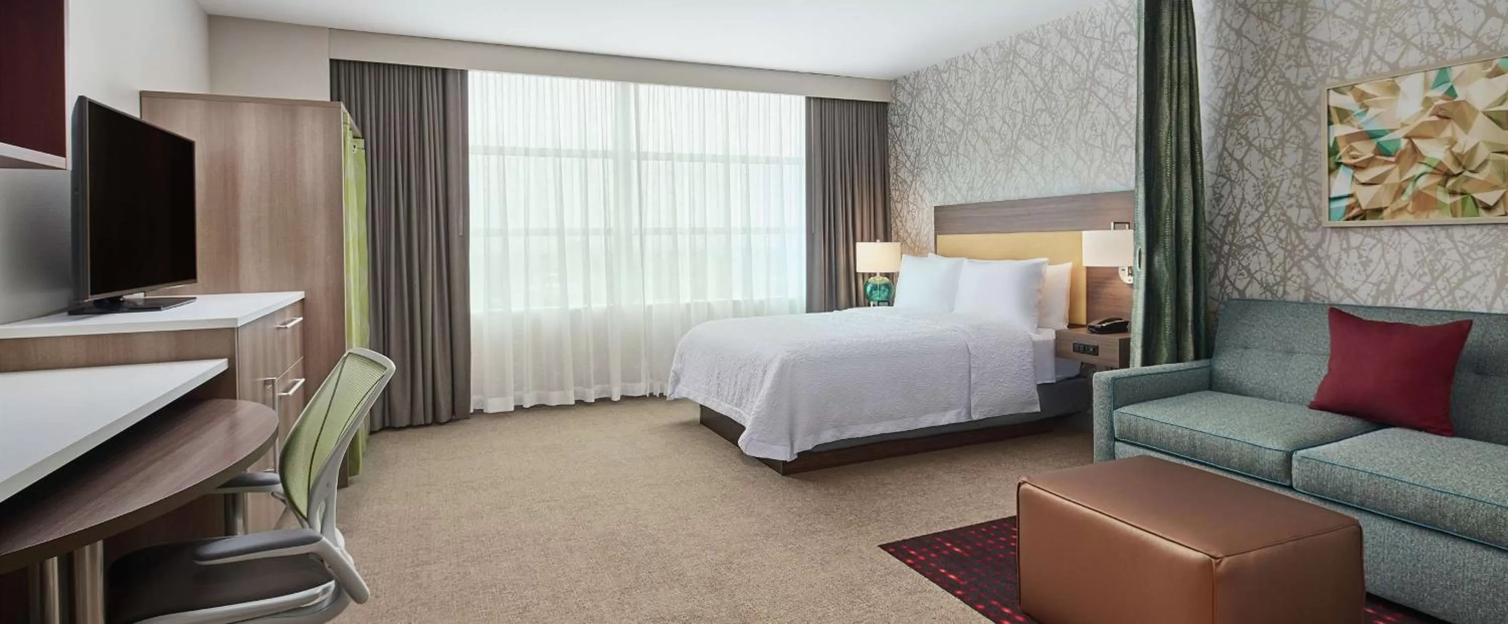 Queen Studio Suite - Hearing Access/Non-Smoking in Home2 Suites By Hilton Chicago McCormick Place