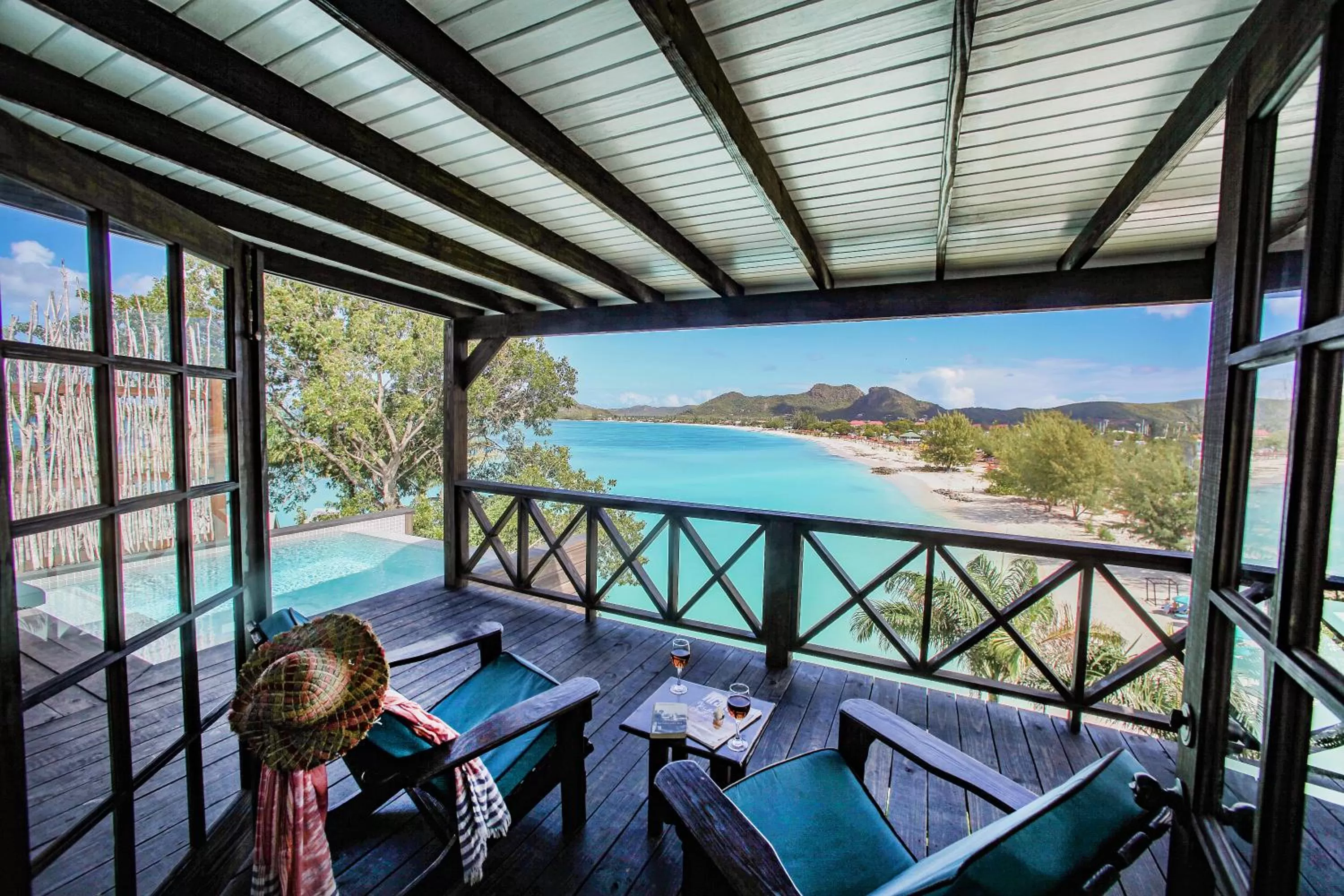 Bay View Pool Cottage in COCOS Hotel Antigua - All Inclusive - Adults Only