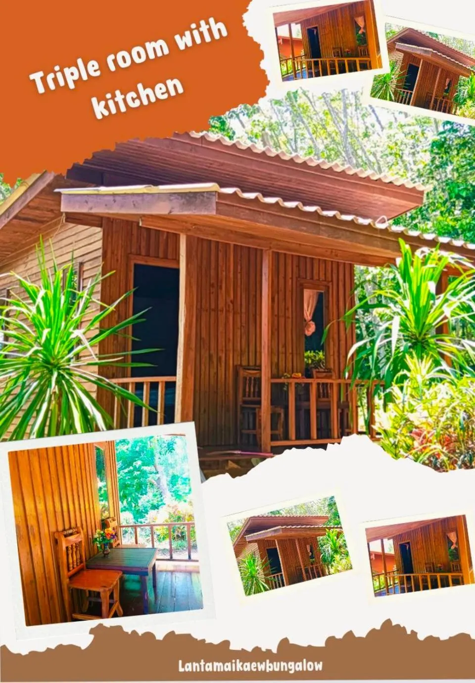 Triple Room in Lanta Maikeaw Bungalow