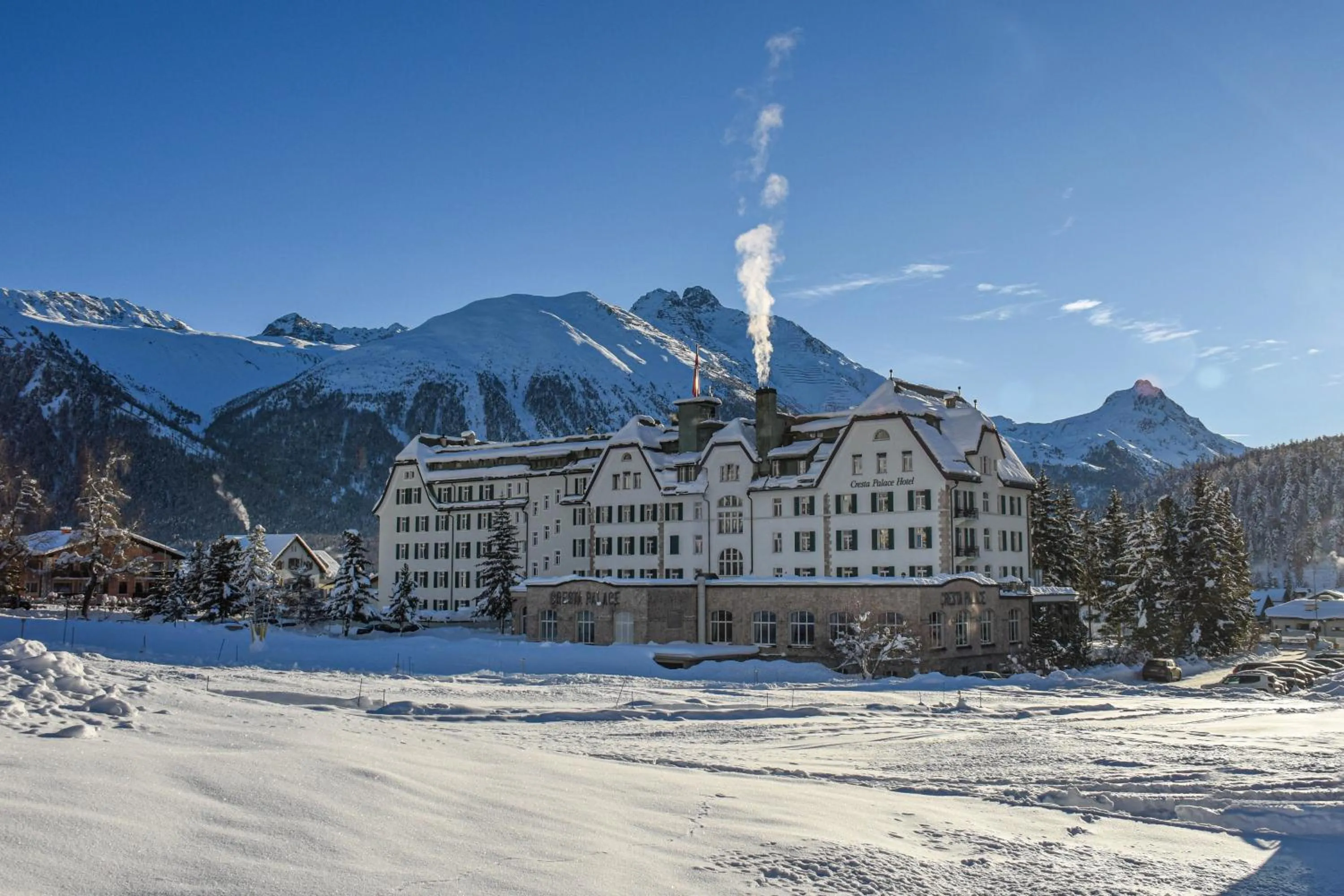Cresta Palace Celerina St Moritz Ski In and Ski Out