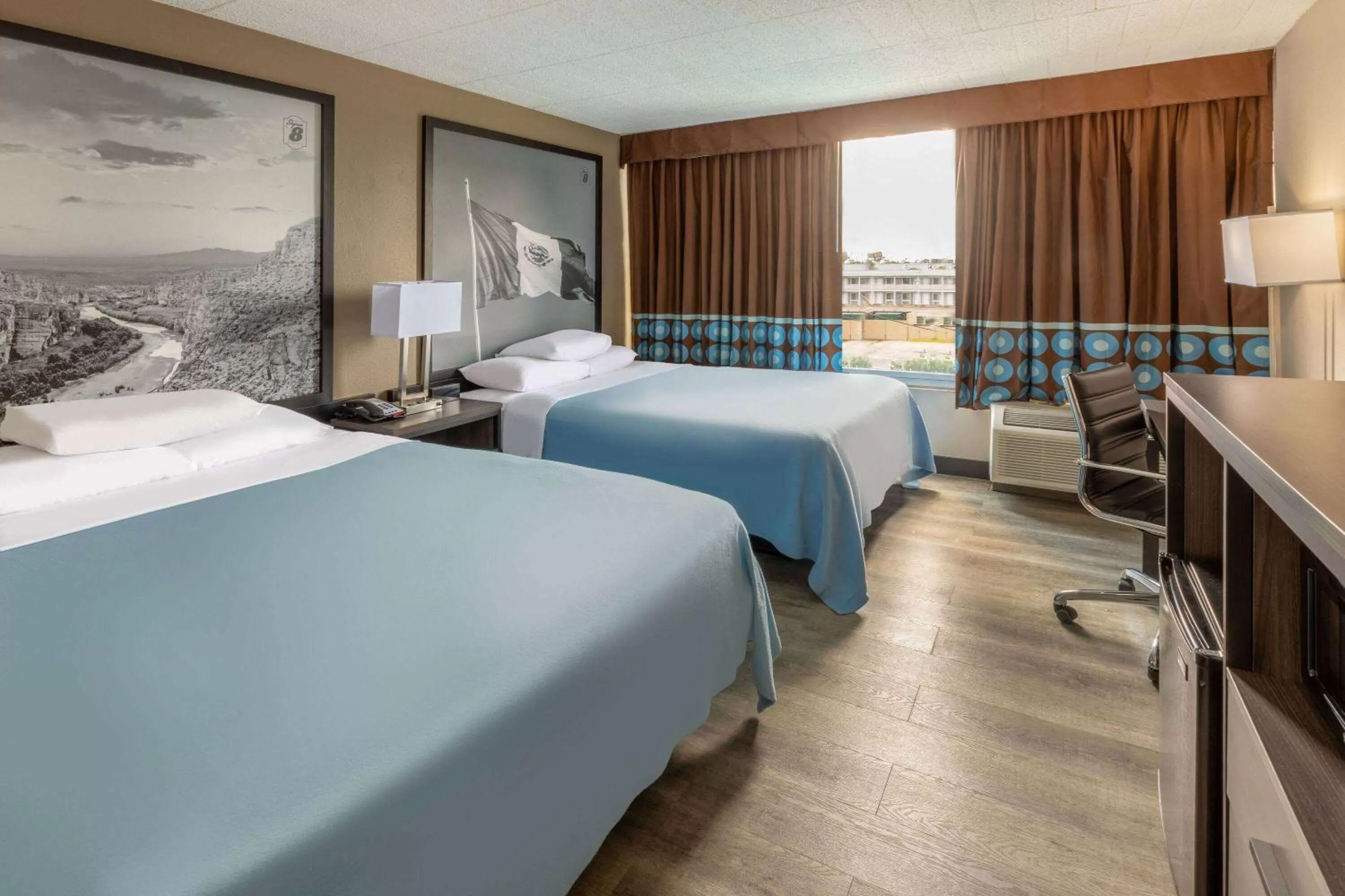 Queen Room with Two Queen Beds - Non-Smoking in Super 8 by Wyndham Laredo