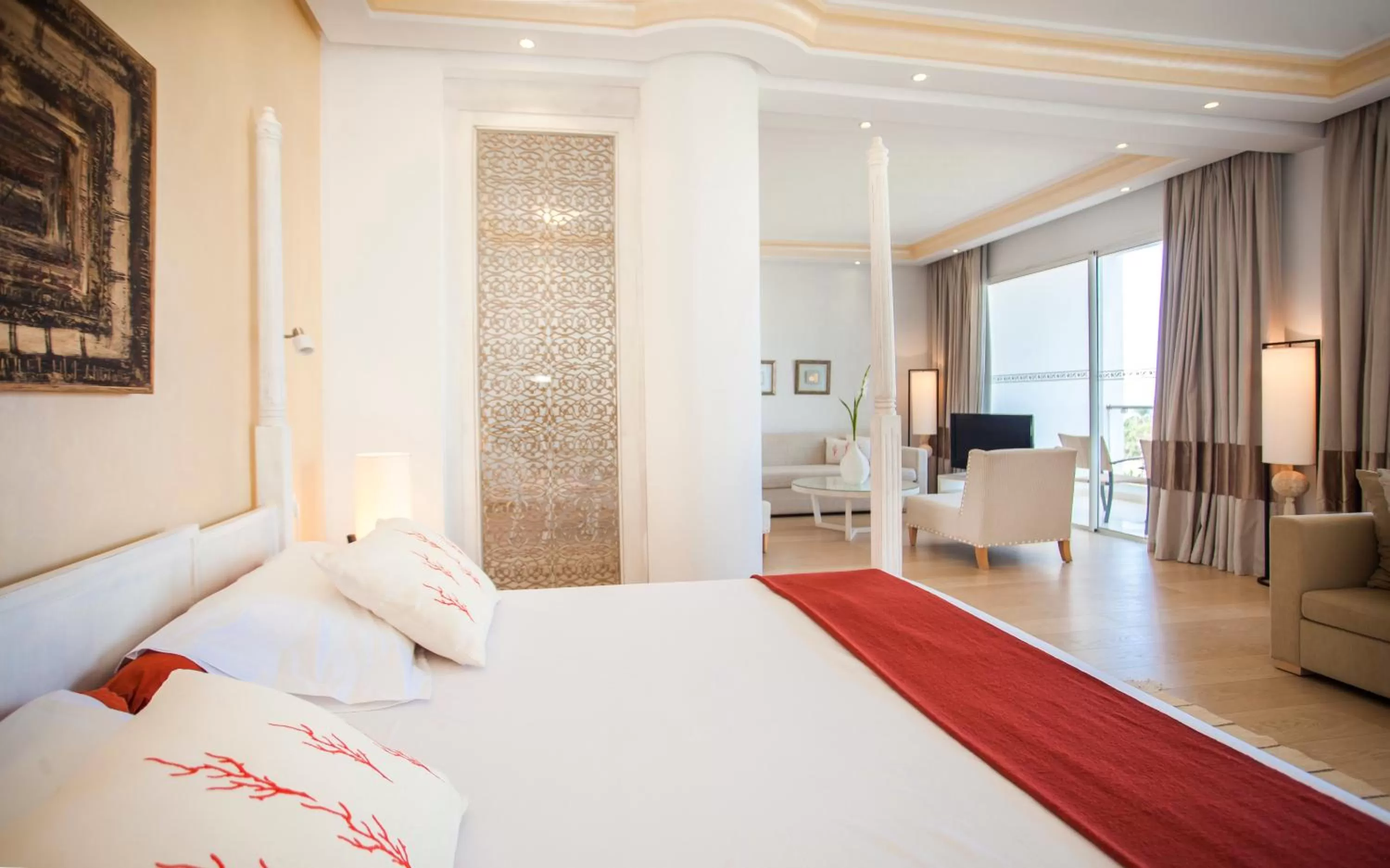 Junior Suite with Sea View - single occupancy in Hotel Marhaba Club