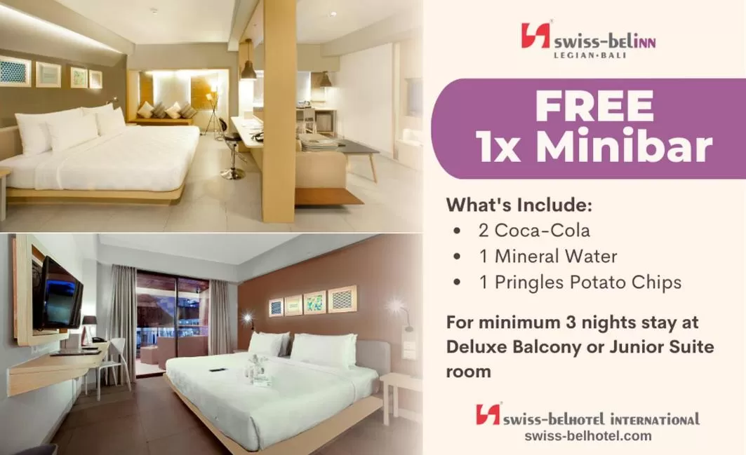 Deluxe Double Room with Balcony in Swiss-Belinn Legian