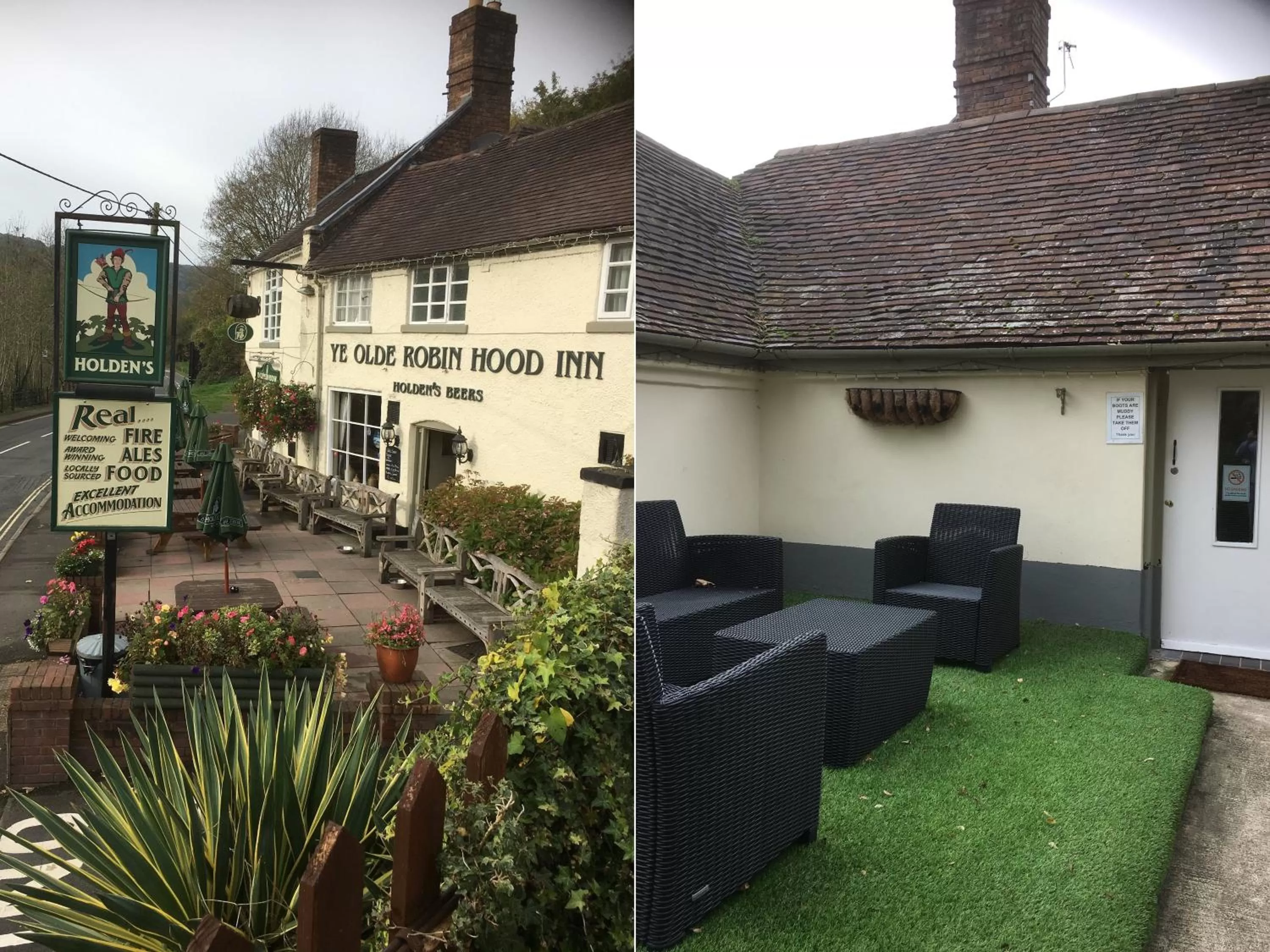 Double Room with Private Bathroom in Ye Olde Robin Hood Inn
