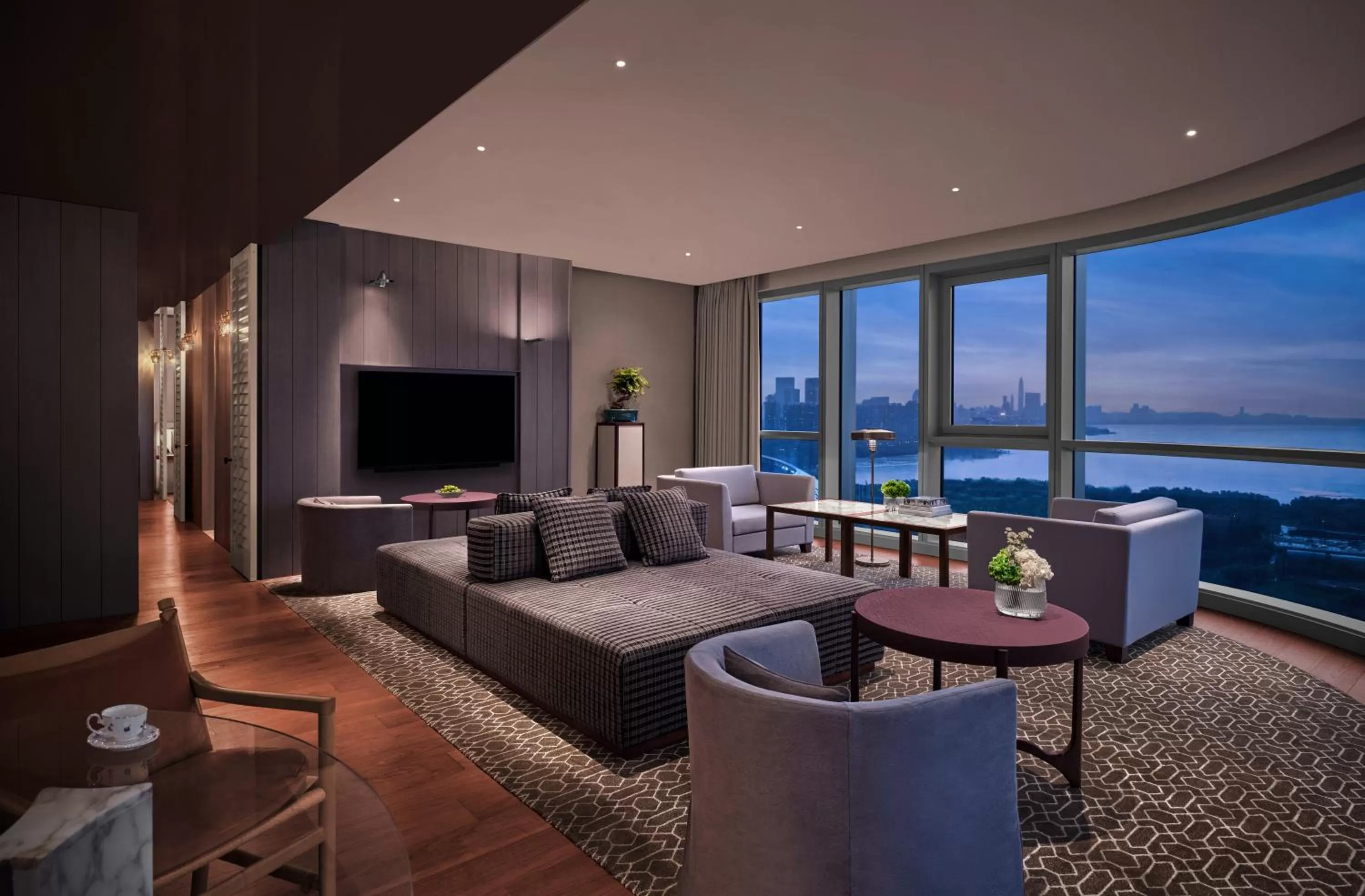 King Suite with Bay View in Andaz Shenzhen Bay