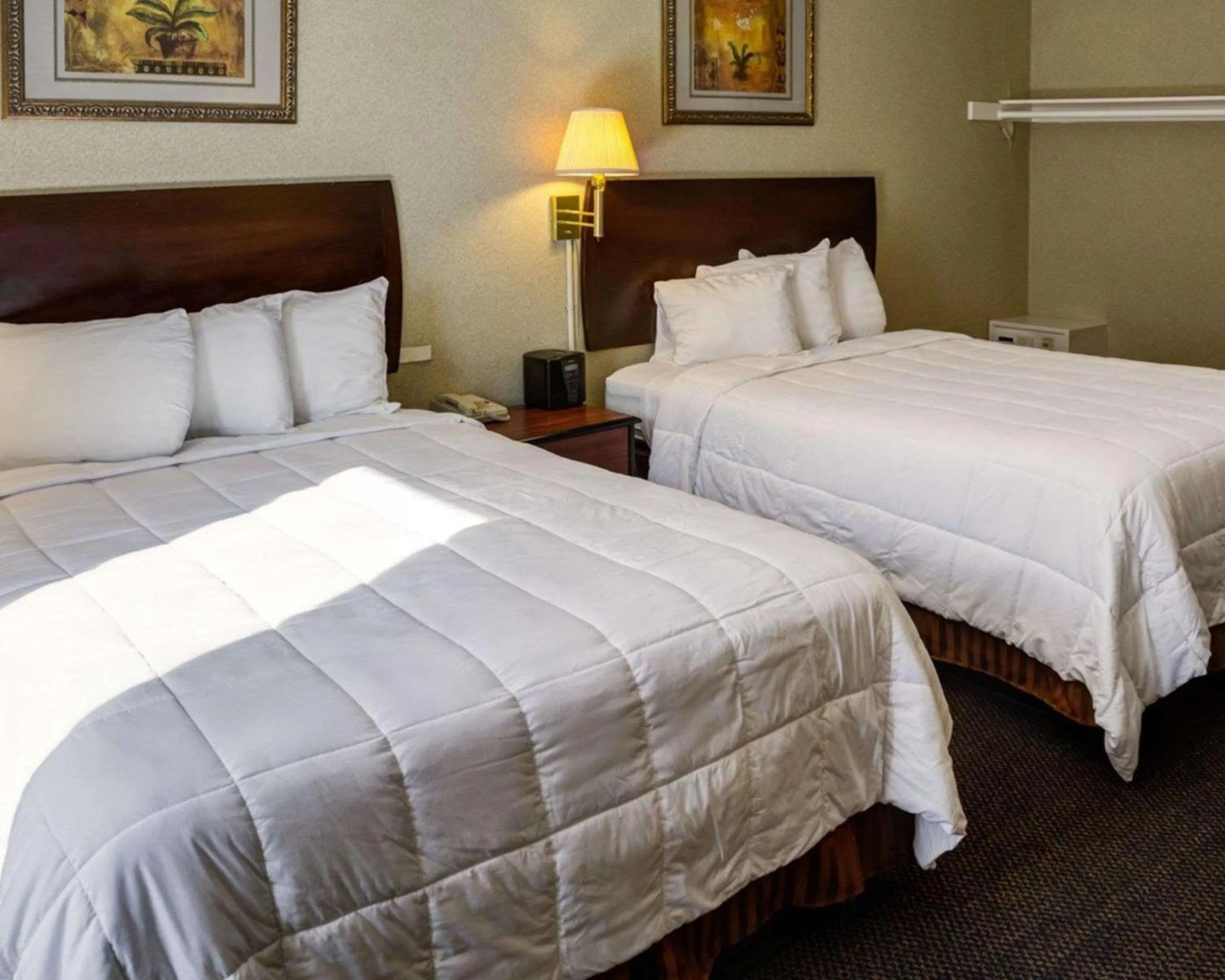 King Room with Two King Beds - Accessible/Non-Smoking in Rodeway Inn near Venice Beach
