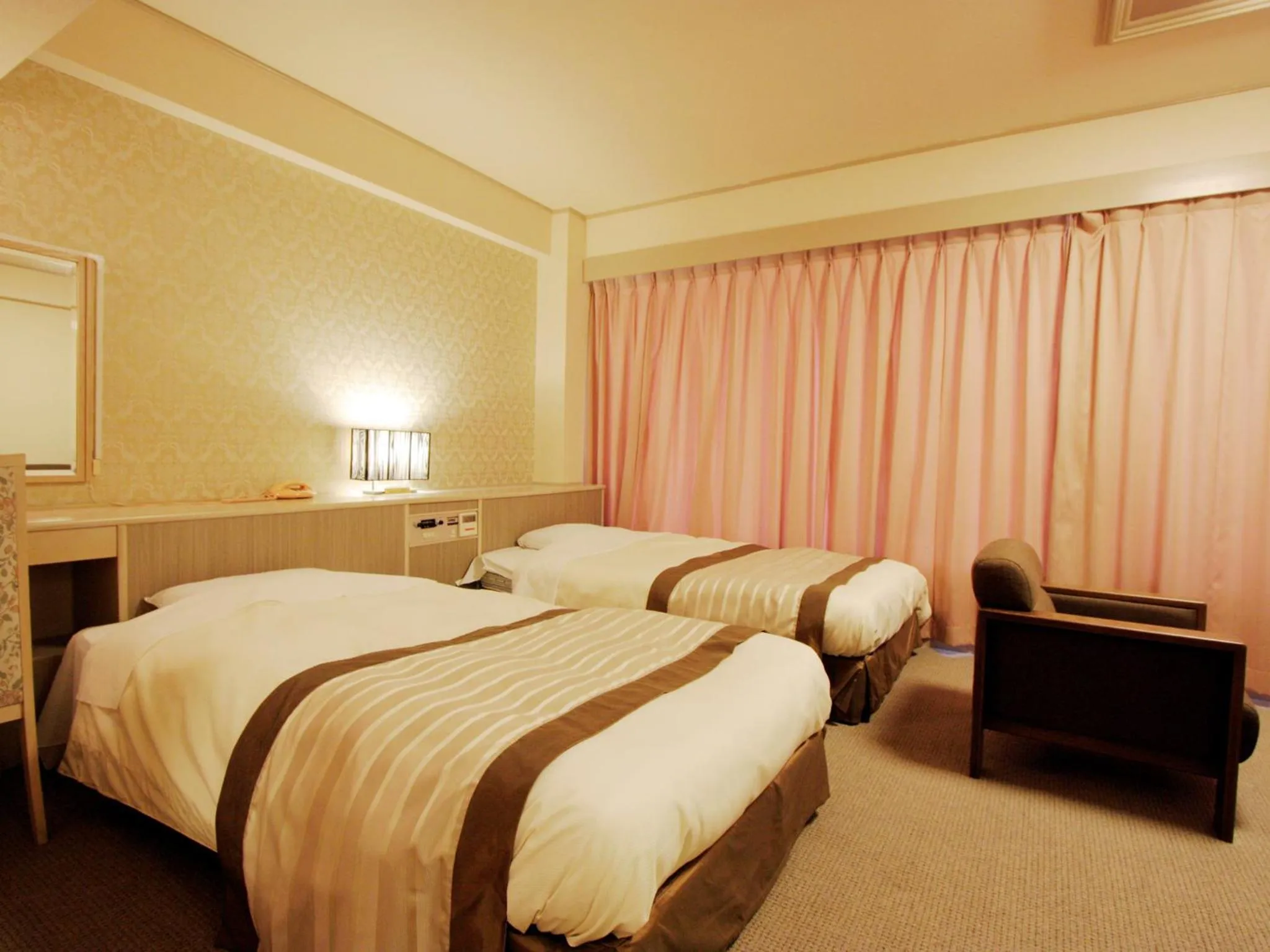 Twin Room - single occupancy - Non-Smoking in Misasa Royal Hotel