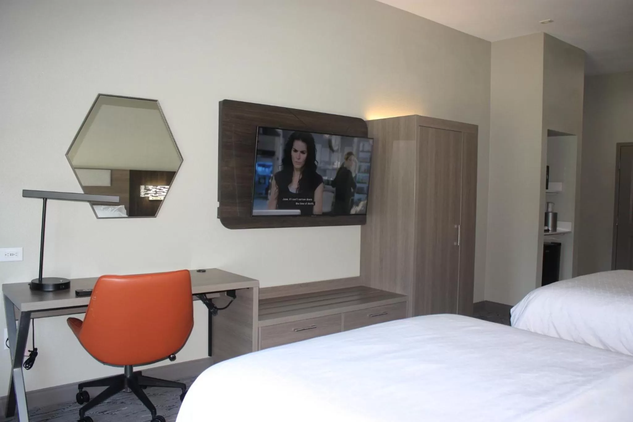 Queen Room with Two Queen Beds - Hearing Accessible/Non-Smoking in Holiday Inn Express Hotel & Suites Shamrock North by IHG