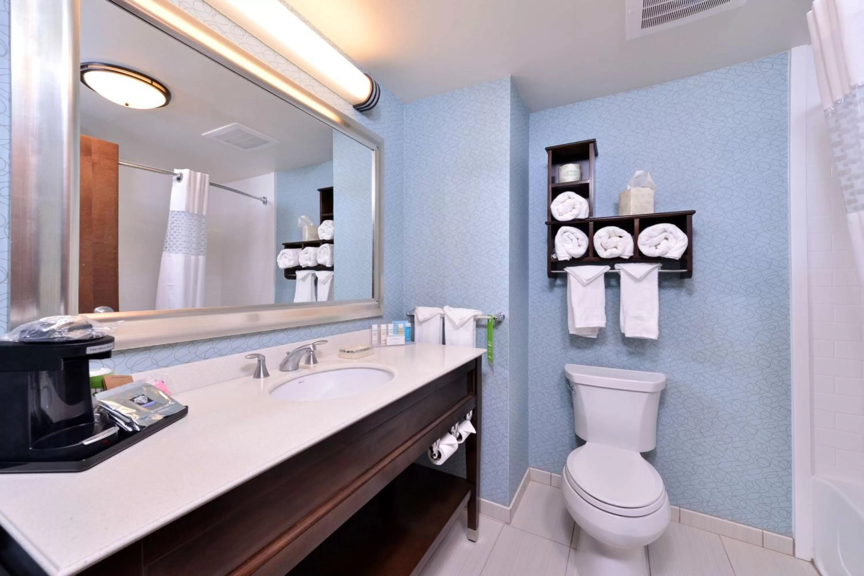 Queen Room with Two Queen Beds (4 Adults) in Hampton Inn Rome