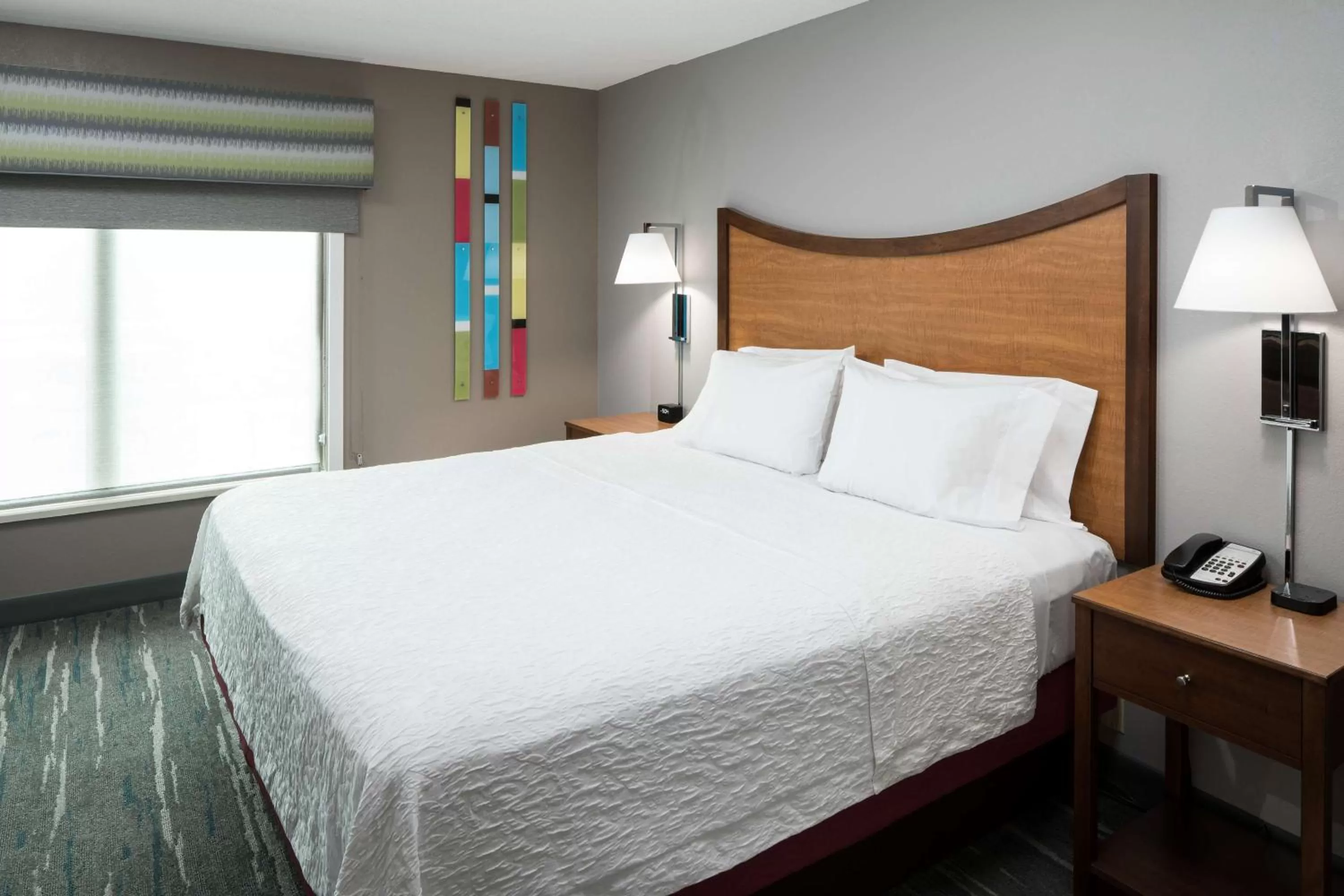King Suite - Mobility and Hearing Access/Non-Smoking in Hampton Inn & Suites Chicago North Shore