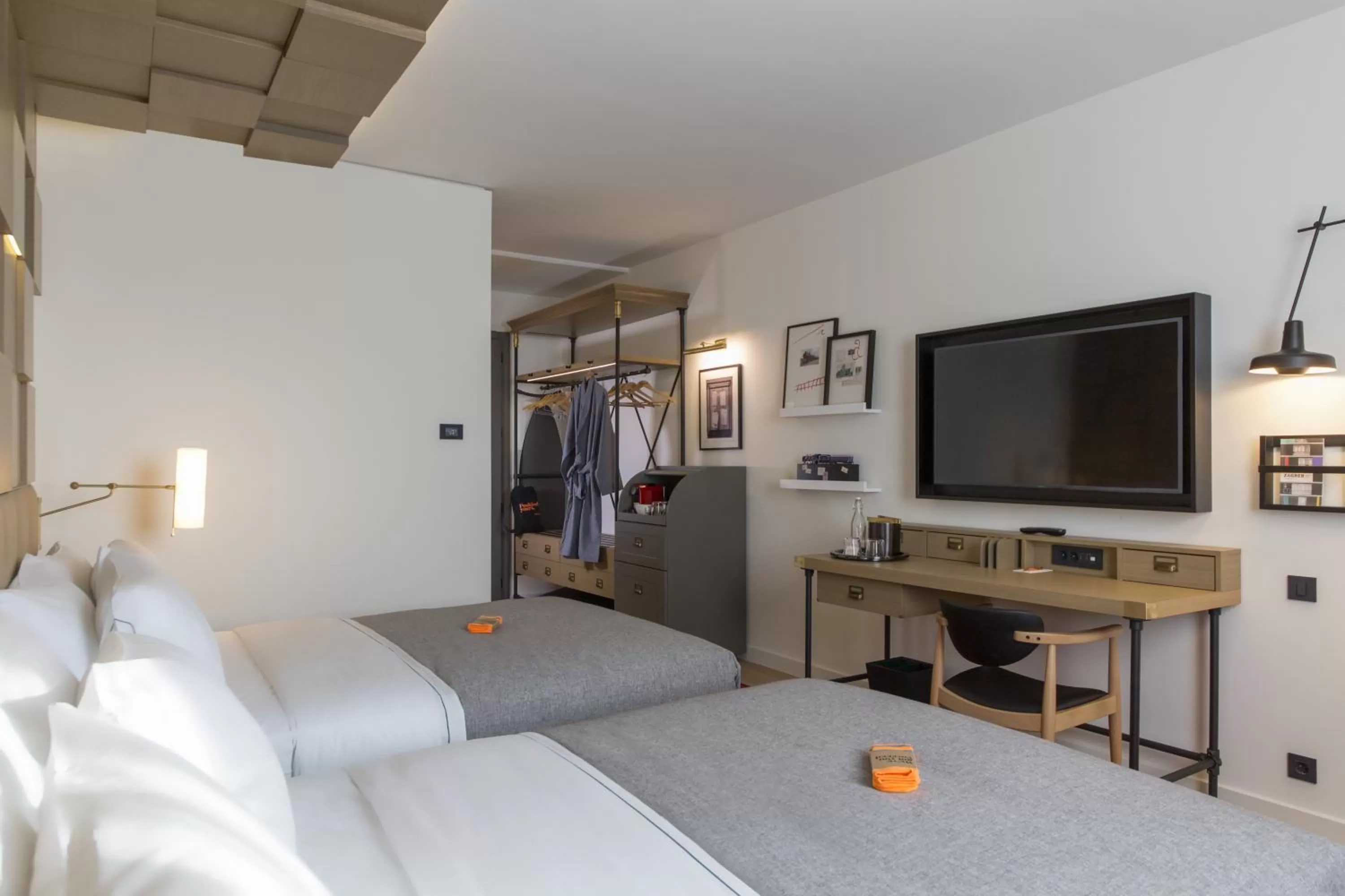 Premium Double Room with Two Double Beds in Canopy by Hilton Zagreb City Centre