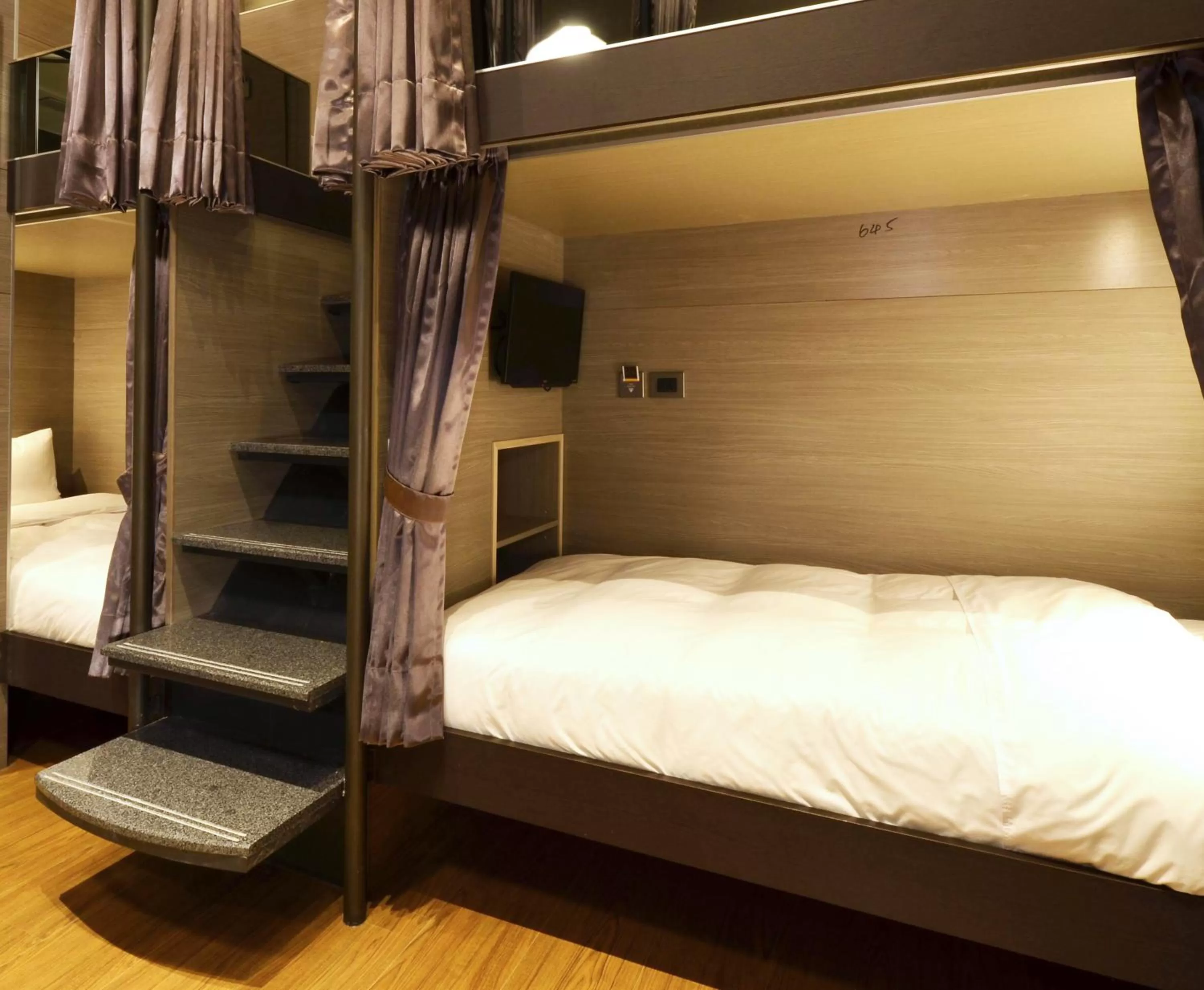 Bunk Bed in Male Dormitory Room  in Amici hotel Six Star Hostel