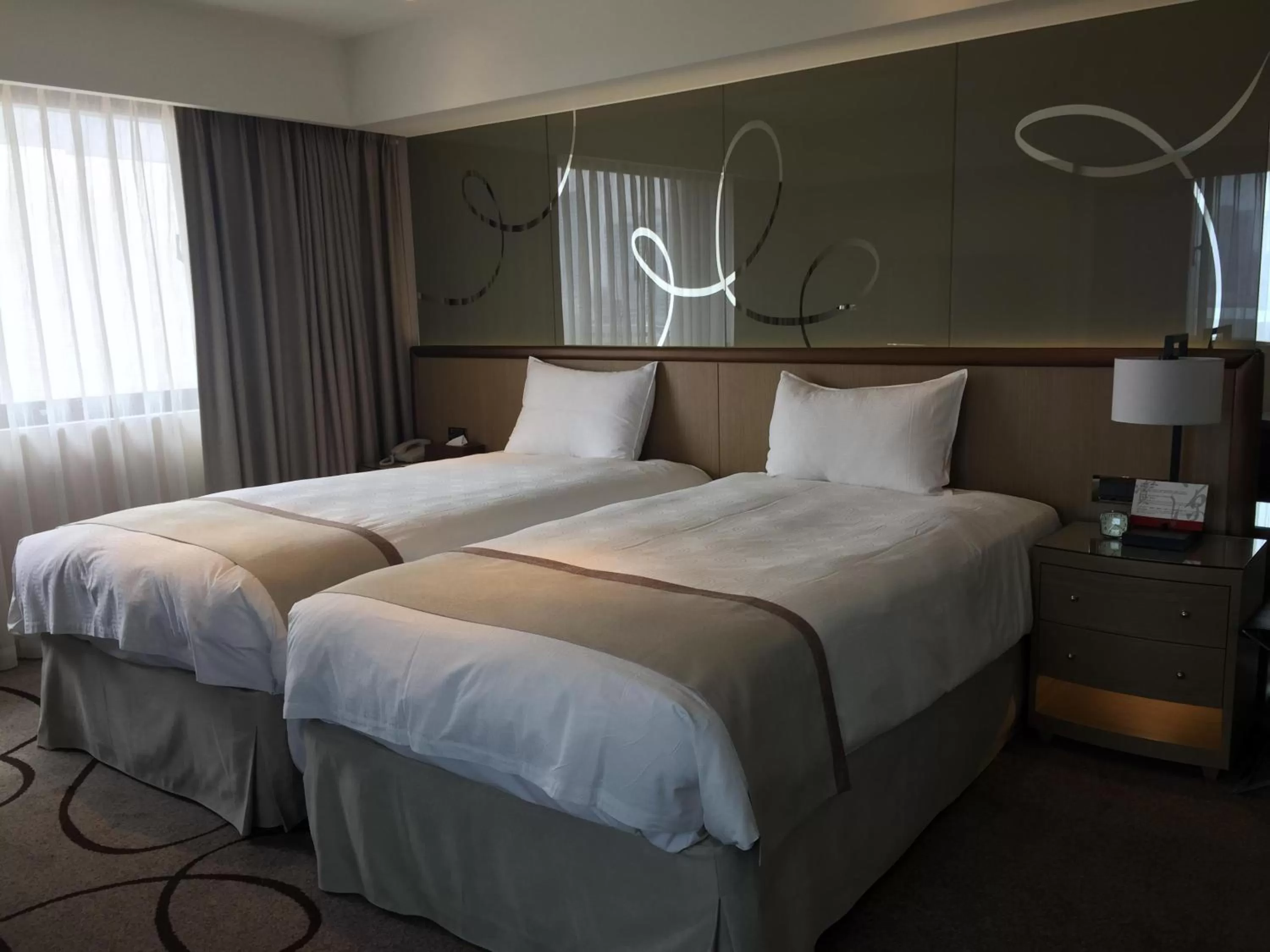 Deluxe Twin Room in Kaohsiung Chateau de Chine Hotel