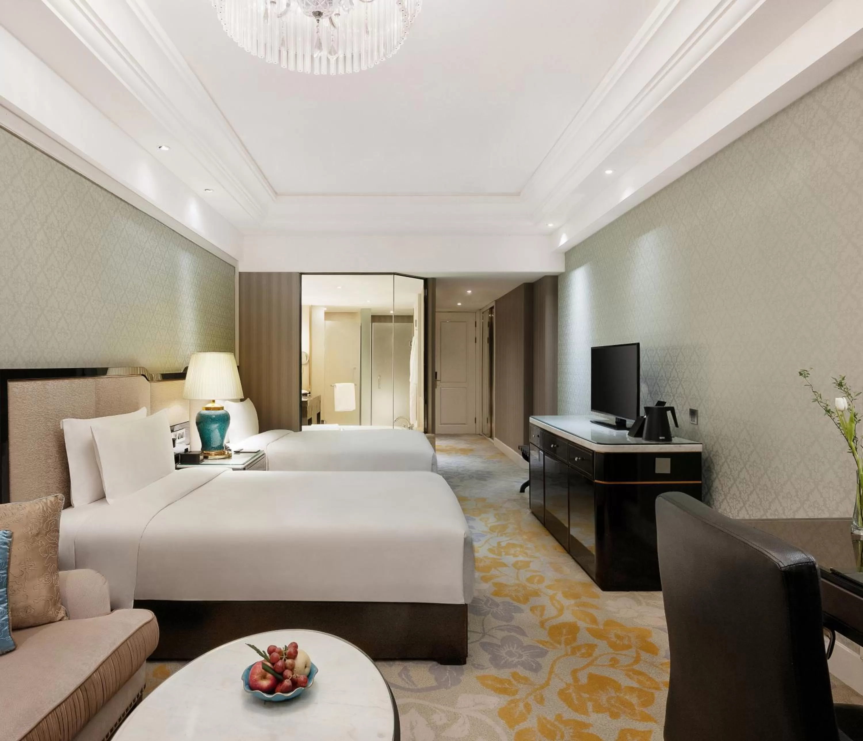 Classic Double Room with Two Double Beds in InterContinental Chengdu Global Center by IHG