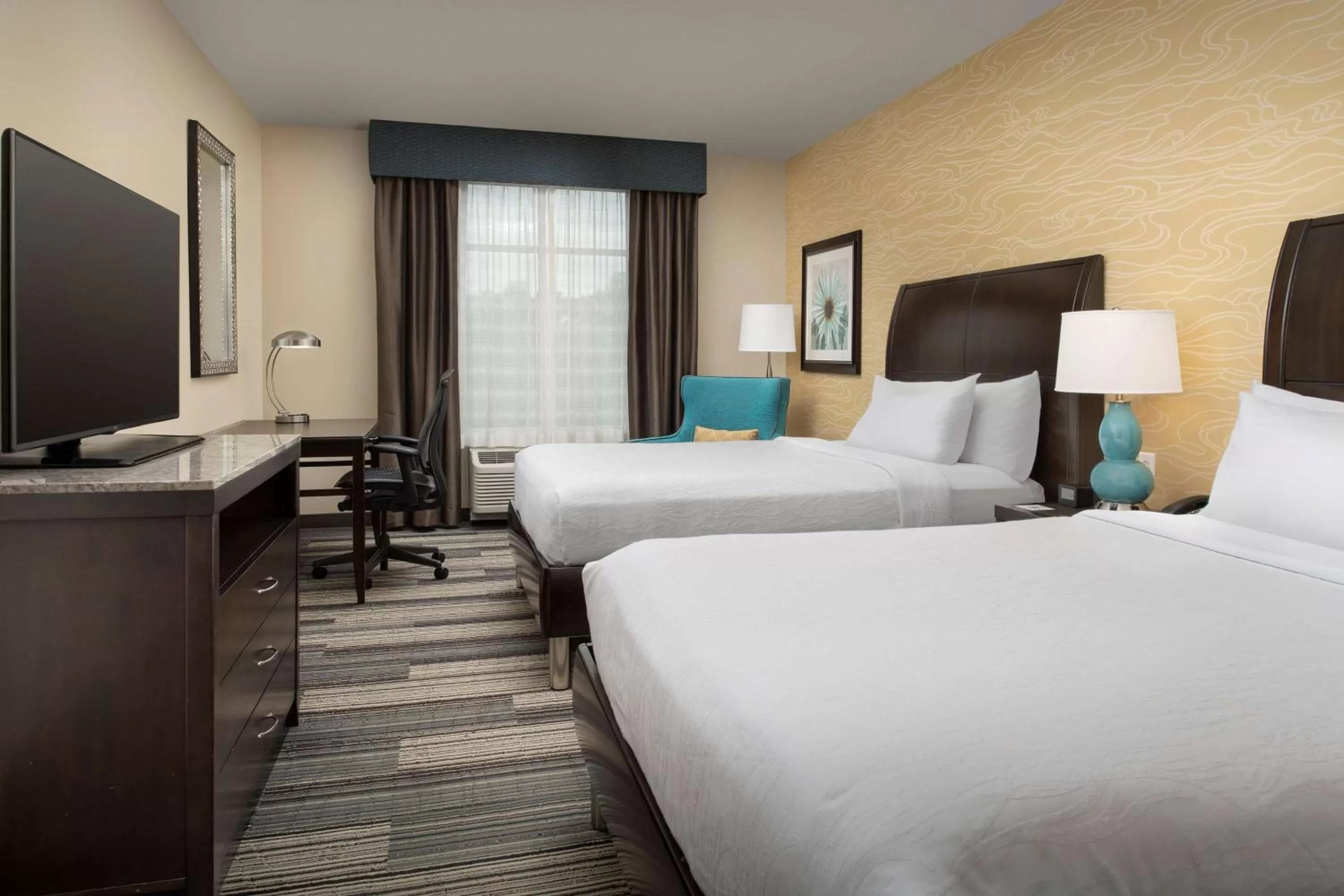 Queen Room with Two Queen Beds - Hearing Access in Hilton Garden Inn Murfreesboro