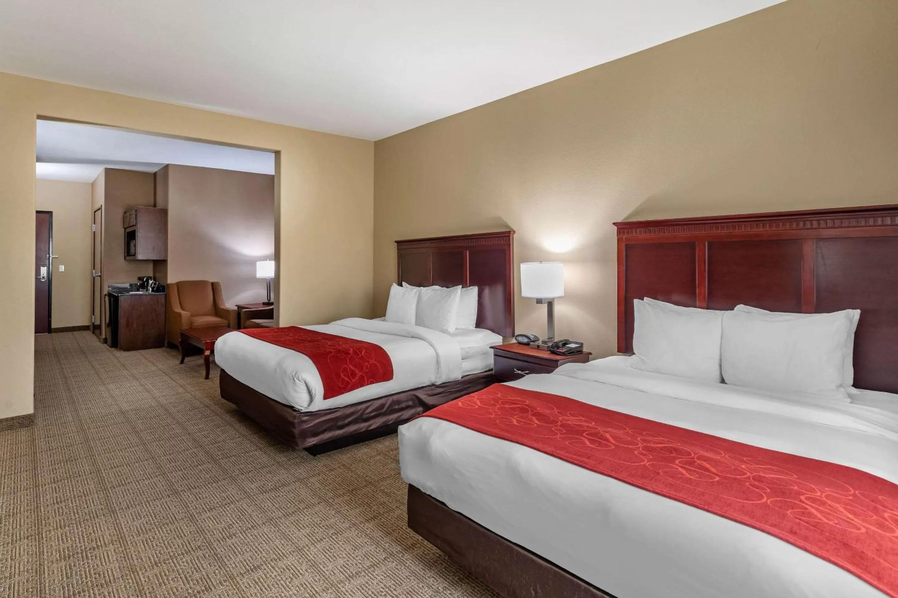 Suite with Two Queen Beds - Accessible/Non-Smoking in Comfort Suites Ennis