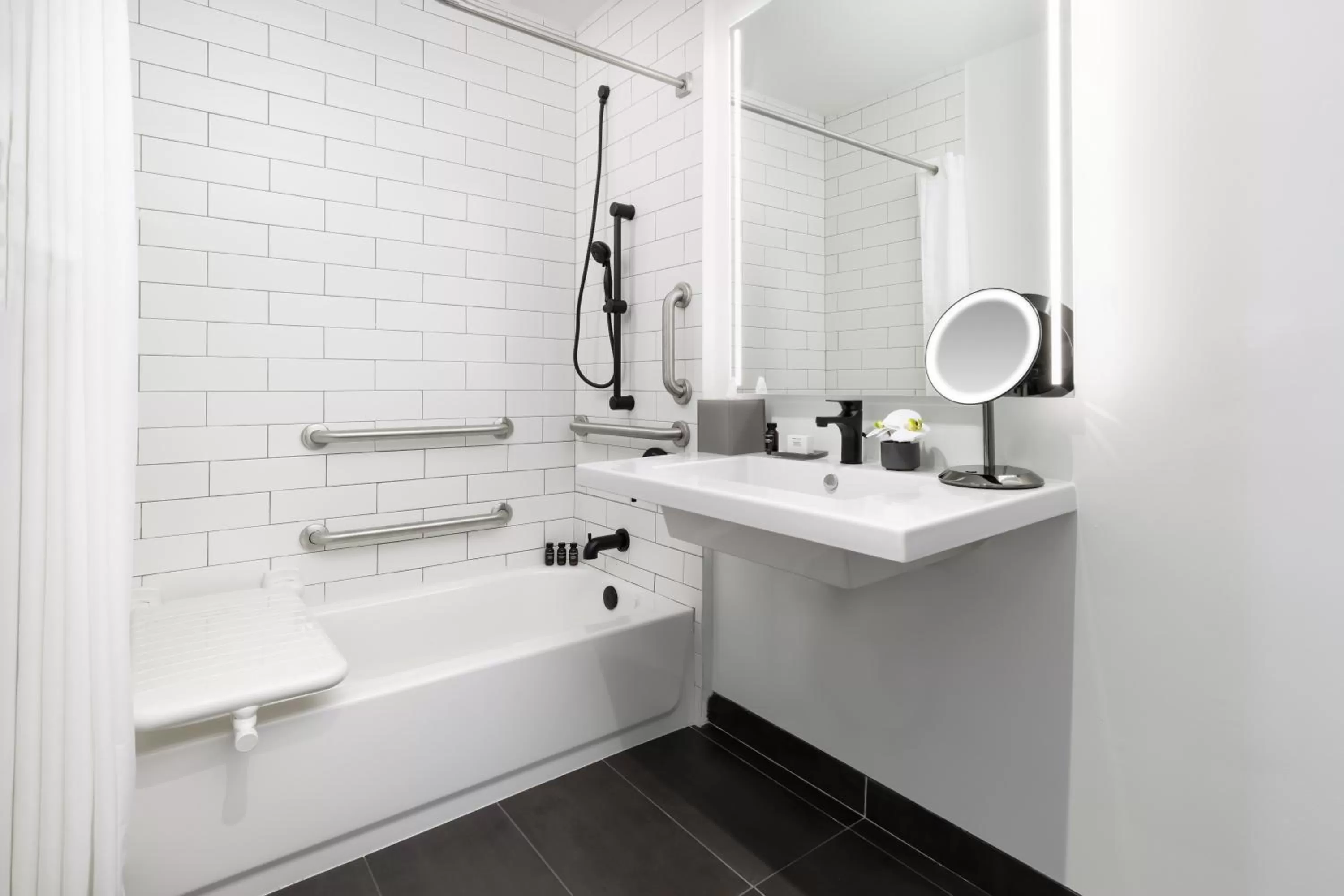 Ocean View Two Bedroom Suite with King/Queen ADA in The Elser Hotel Miami - An All-Suite Hotel