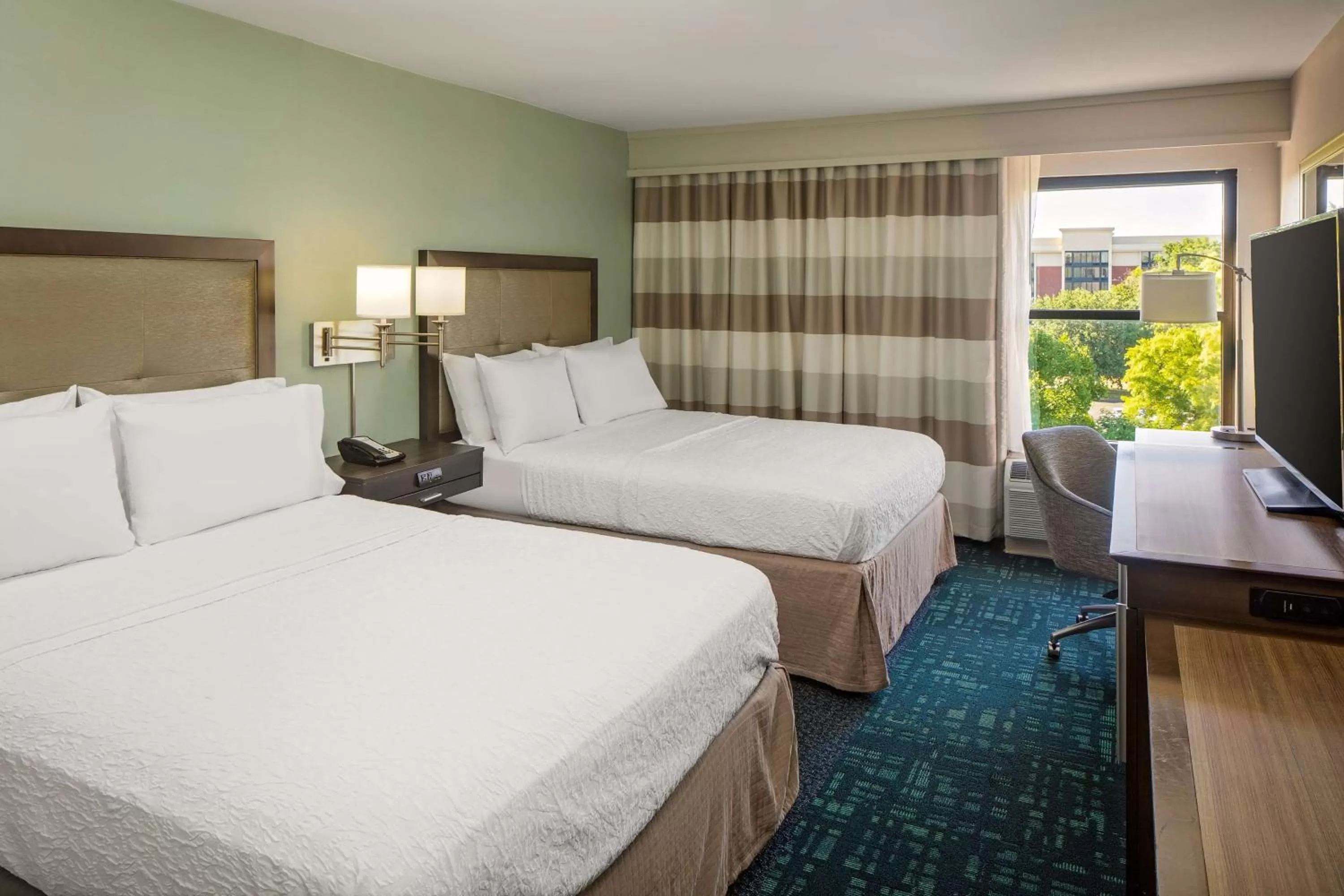 Queen with Two Queen Beds - Non-Smoking in Hampton Inn & Suites Nashville-Airport