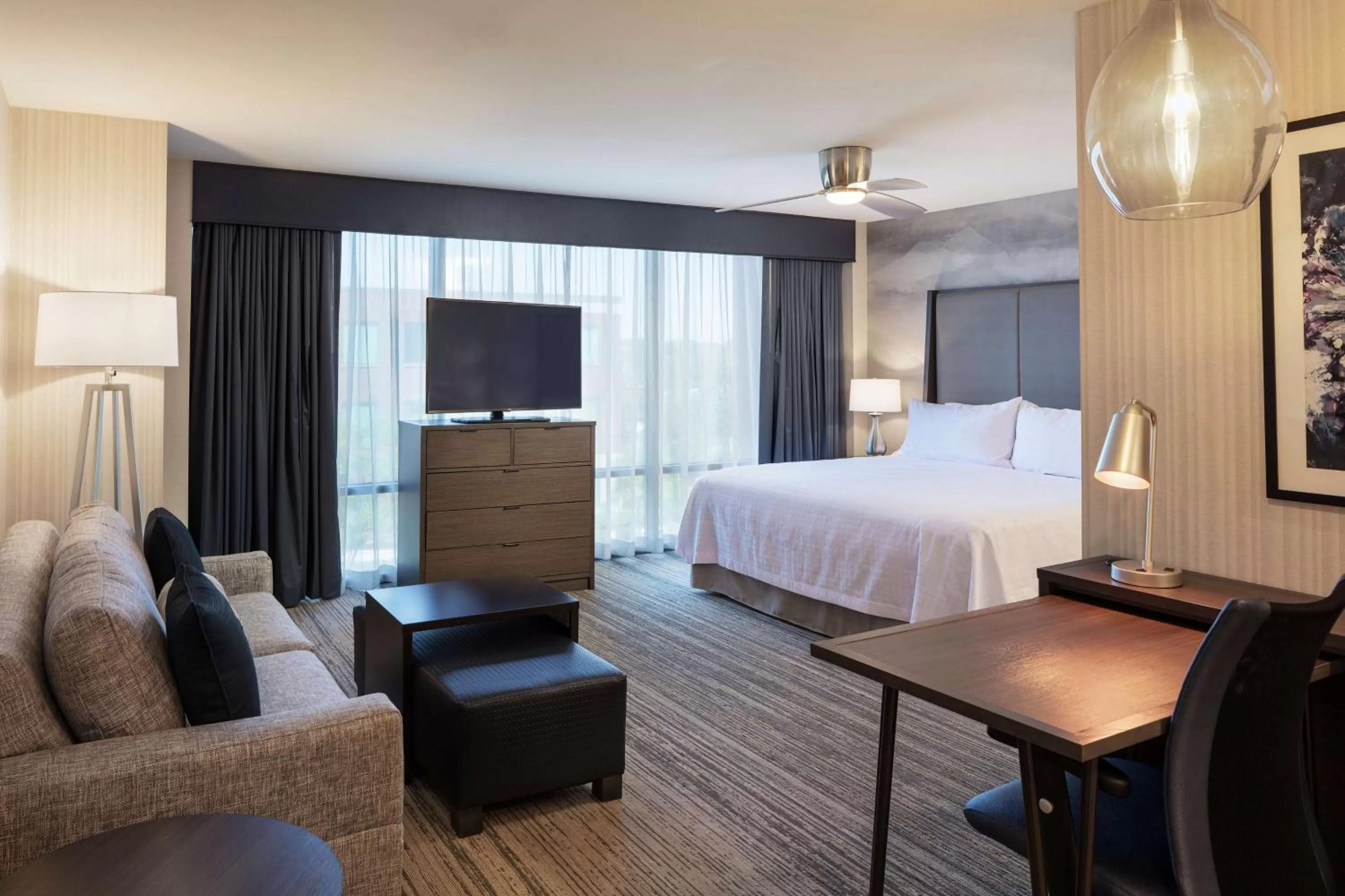Deluxe King Studio Suite - Non-Smoking in Homewood Suites by Hilton Needham Boston