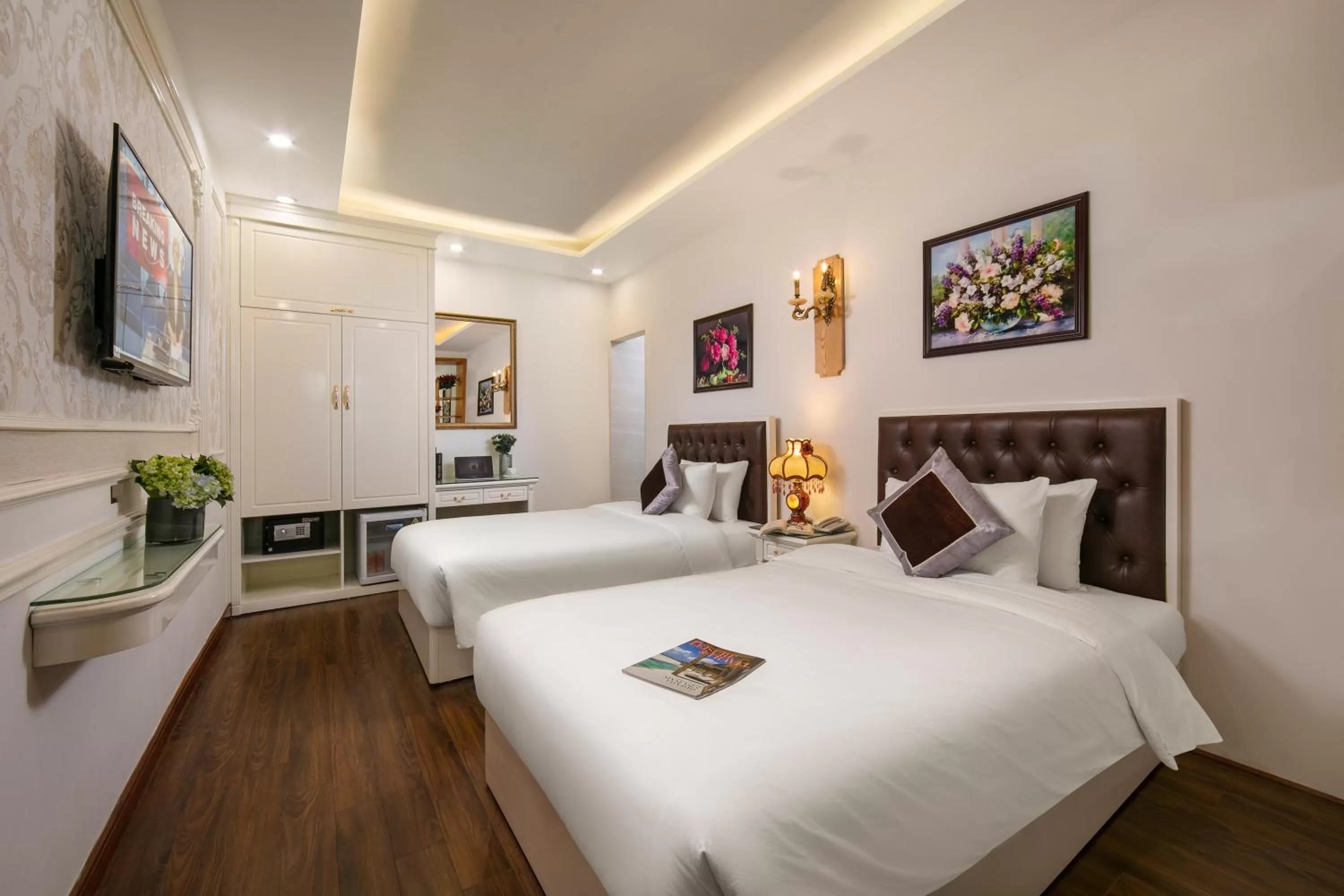 Deluxe Twin Room in TrangTrang Boutique Hotel