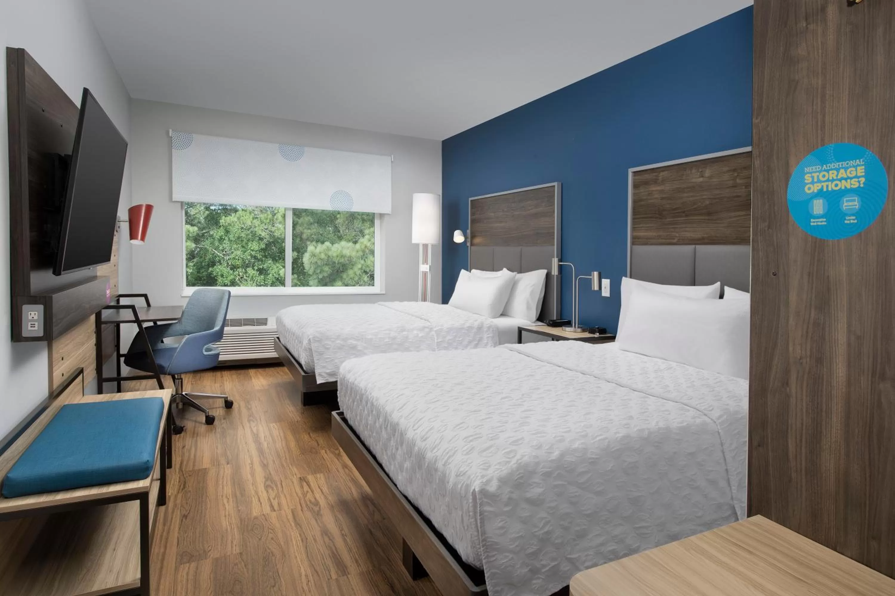 Queen Room with Two Queen Beds in Tru By Hilton Charleston Ashley Phosphate, Sc