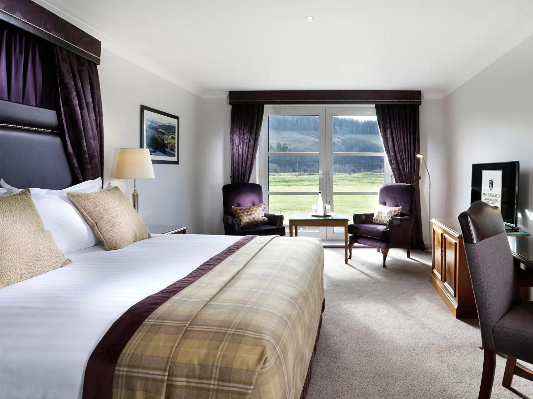 Super Deluxe Double in Macdonald Cardrona Hotel, Golf & Spa