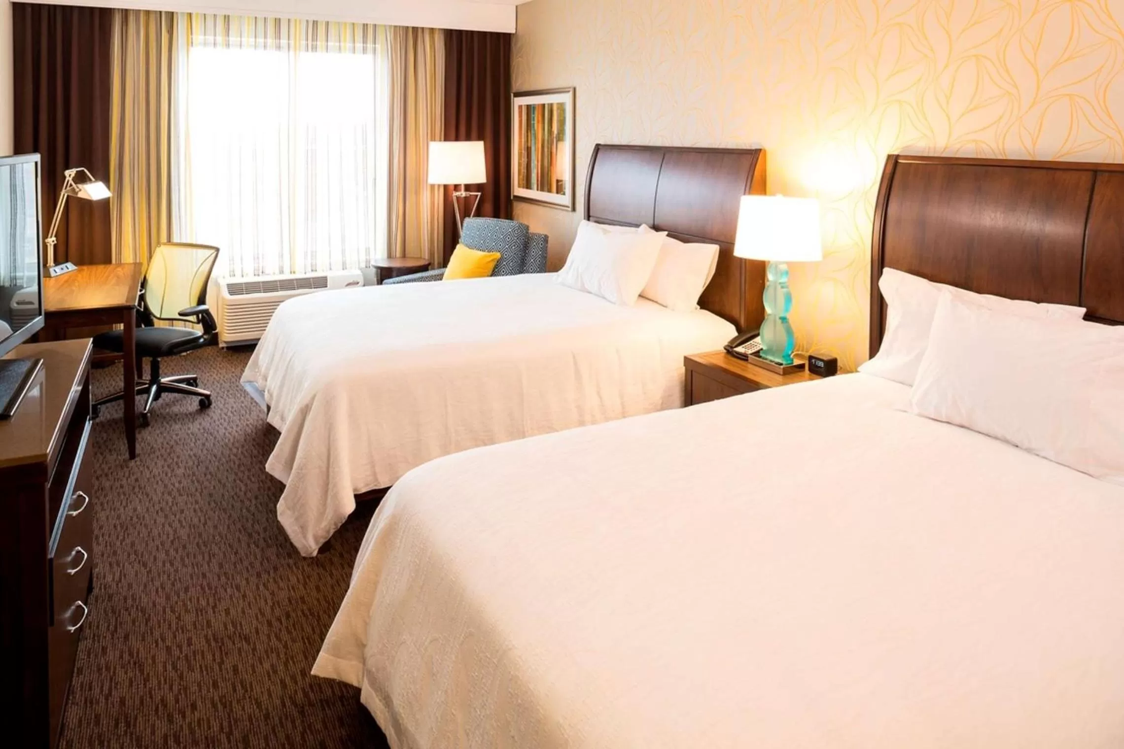Queen Room with Two Queen Beds in Hilton Garden Inn Sioux Falls Downtown