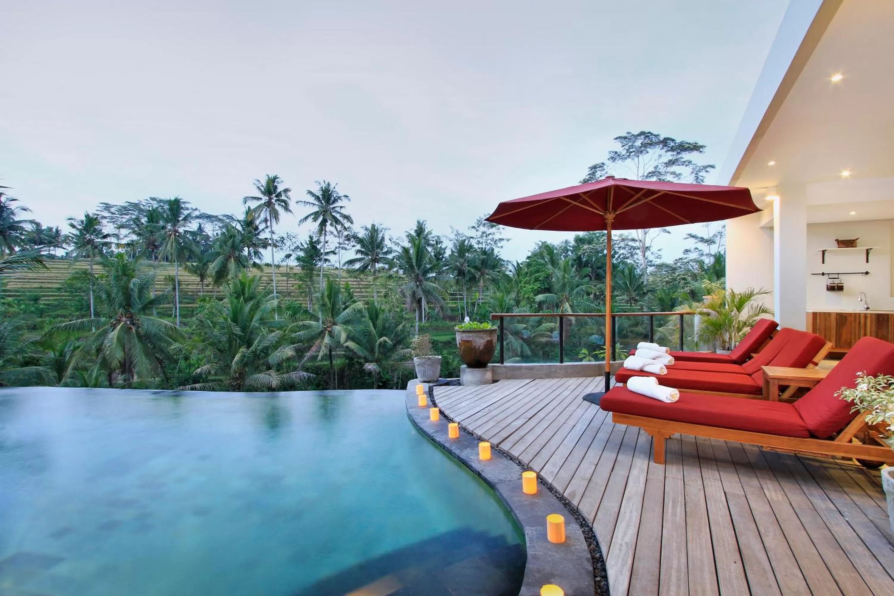  Three-Bedroom Family Villa with Pool and Rice Terrace View  in Puri Sebali Resort