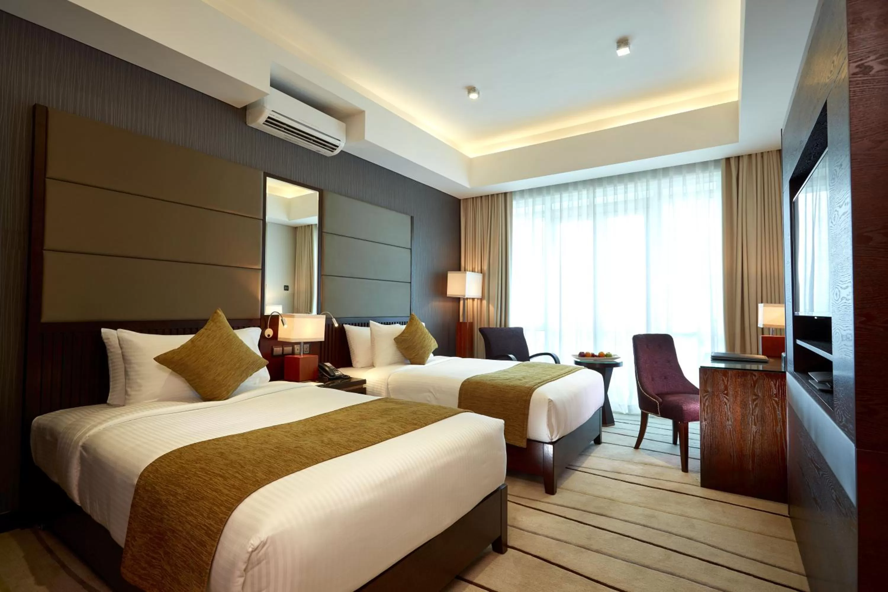 Deluxe Twin Room with Balcony - 10% Off on Laundry & Free access to the Infinity Pool  in Mandarina Colombo