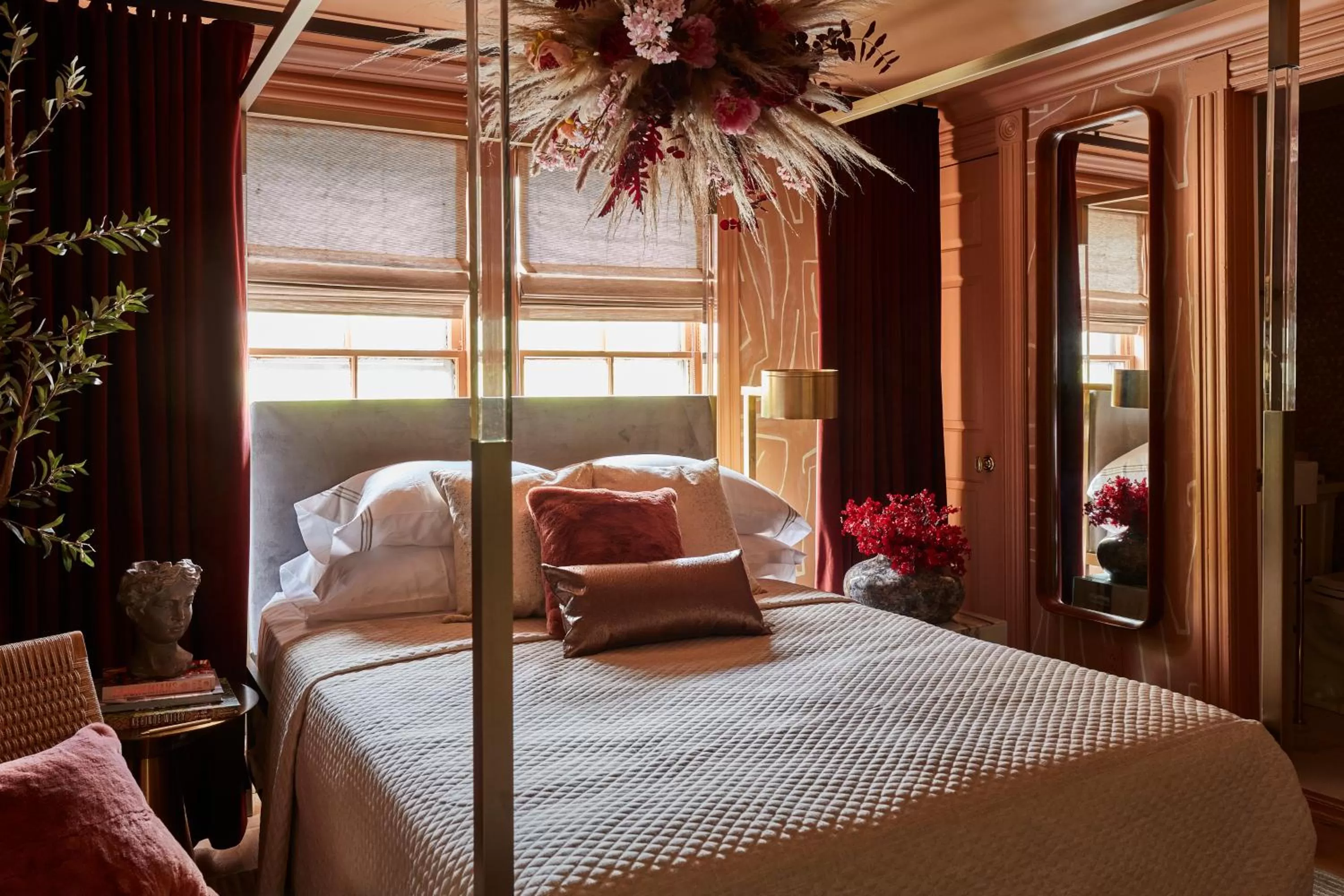 Queen Room in The Cornell Inn, Lenox & The Berkshires