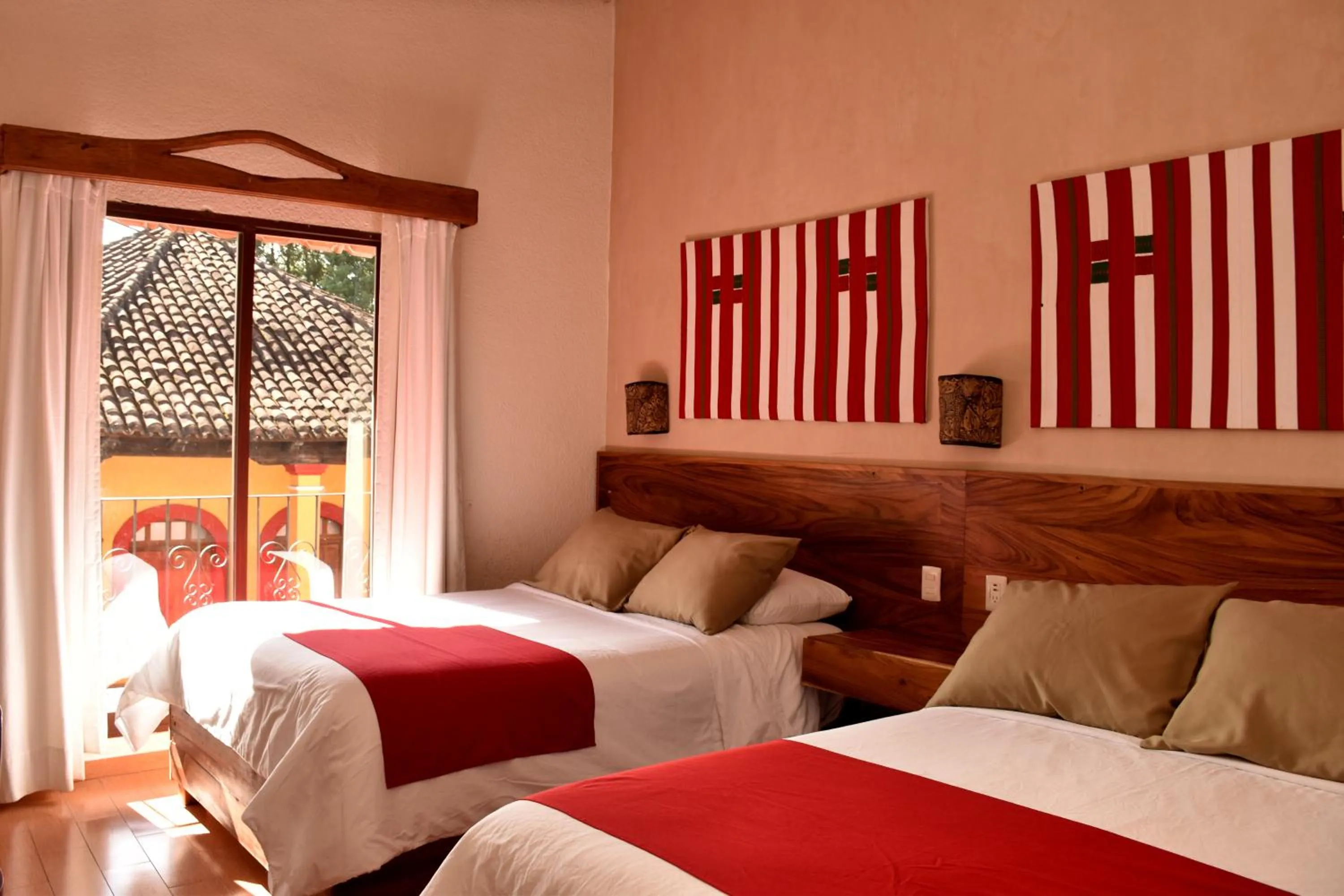Double Room with Two Double Beds in Hotel Mansion Del Valle