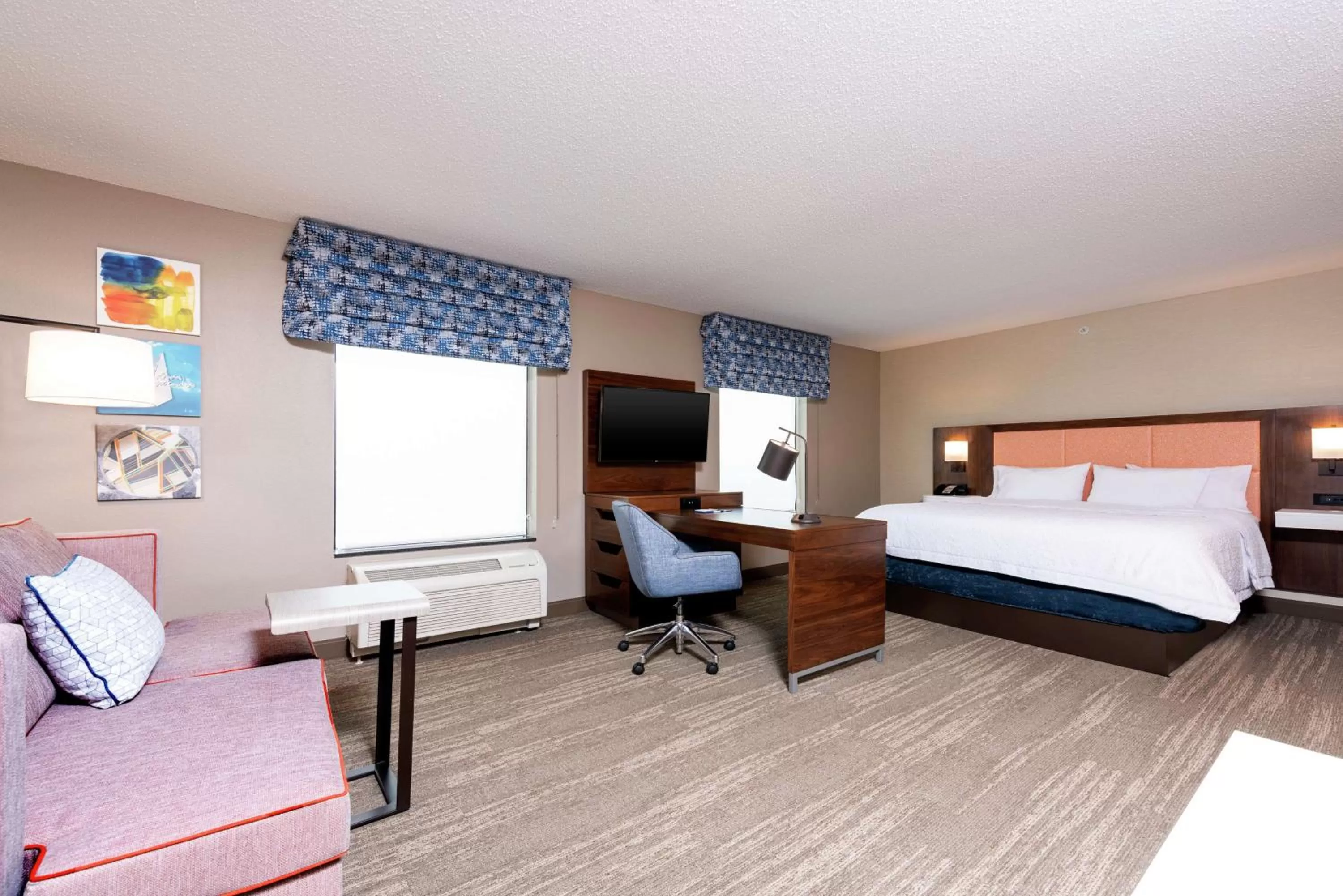 King Studio Suite with Sofa Bed in Hampton Inn & Suites Marshalltown