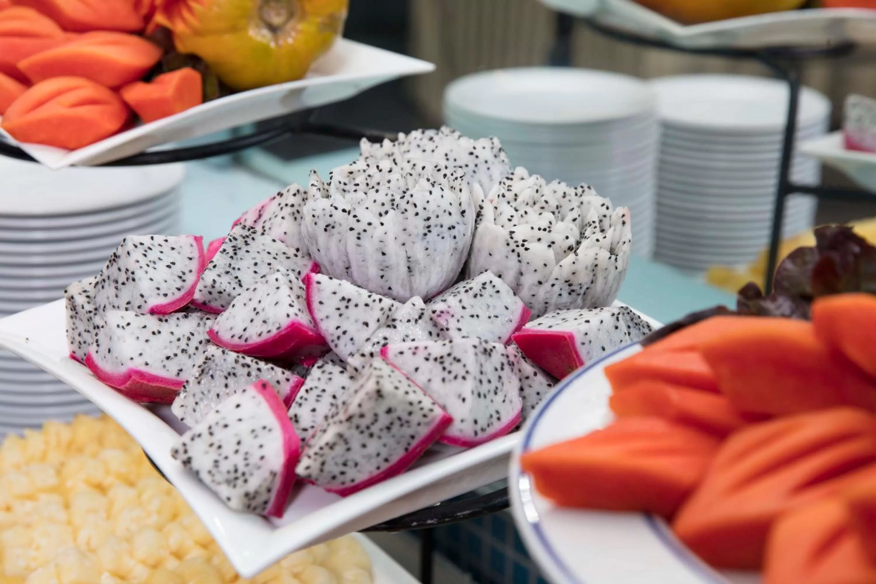 Buffet breakfast, Food in Chom View Hotel, Hua Hin