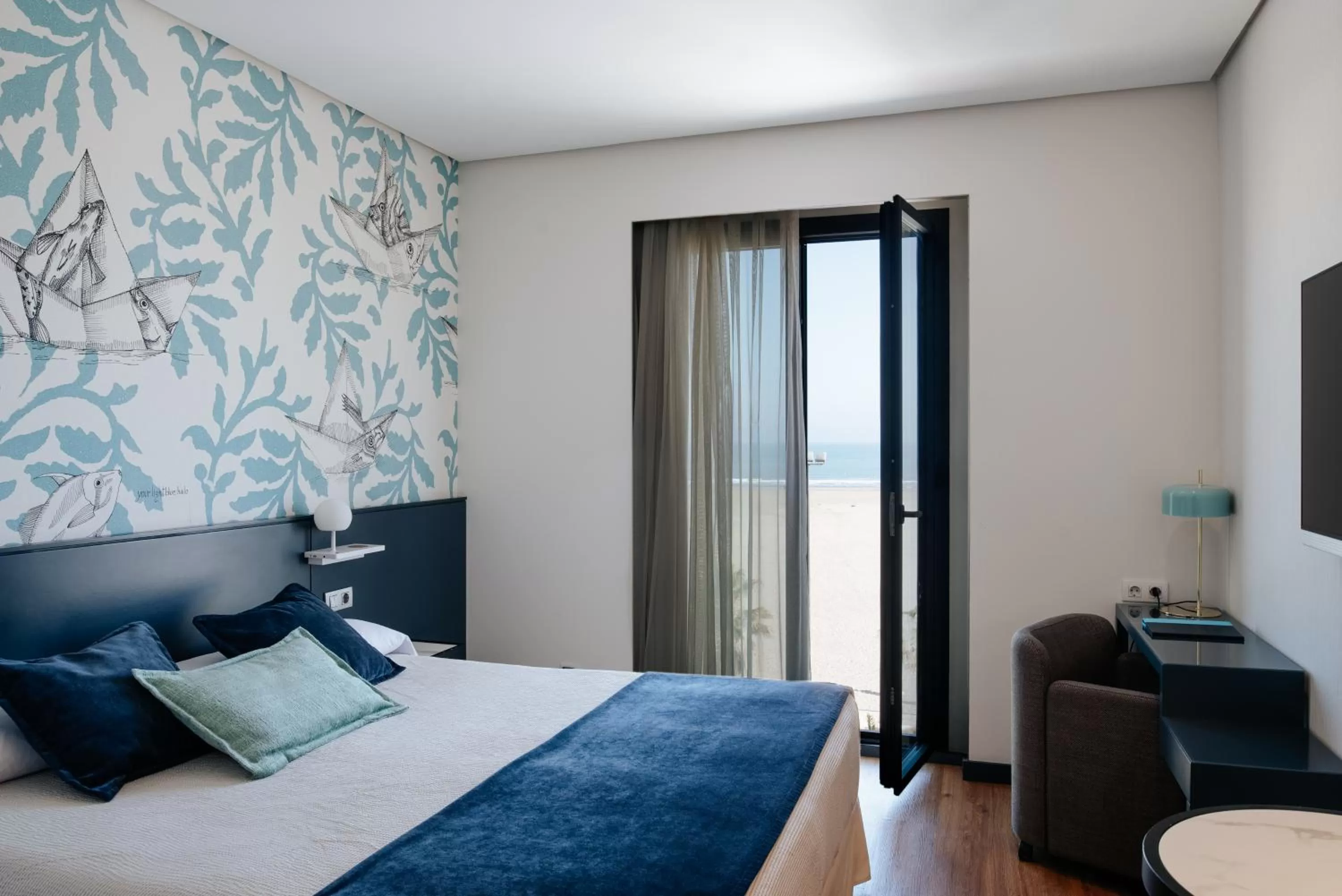 Double Room with Sea View in Hotel Neptuno Playa & Spa