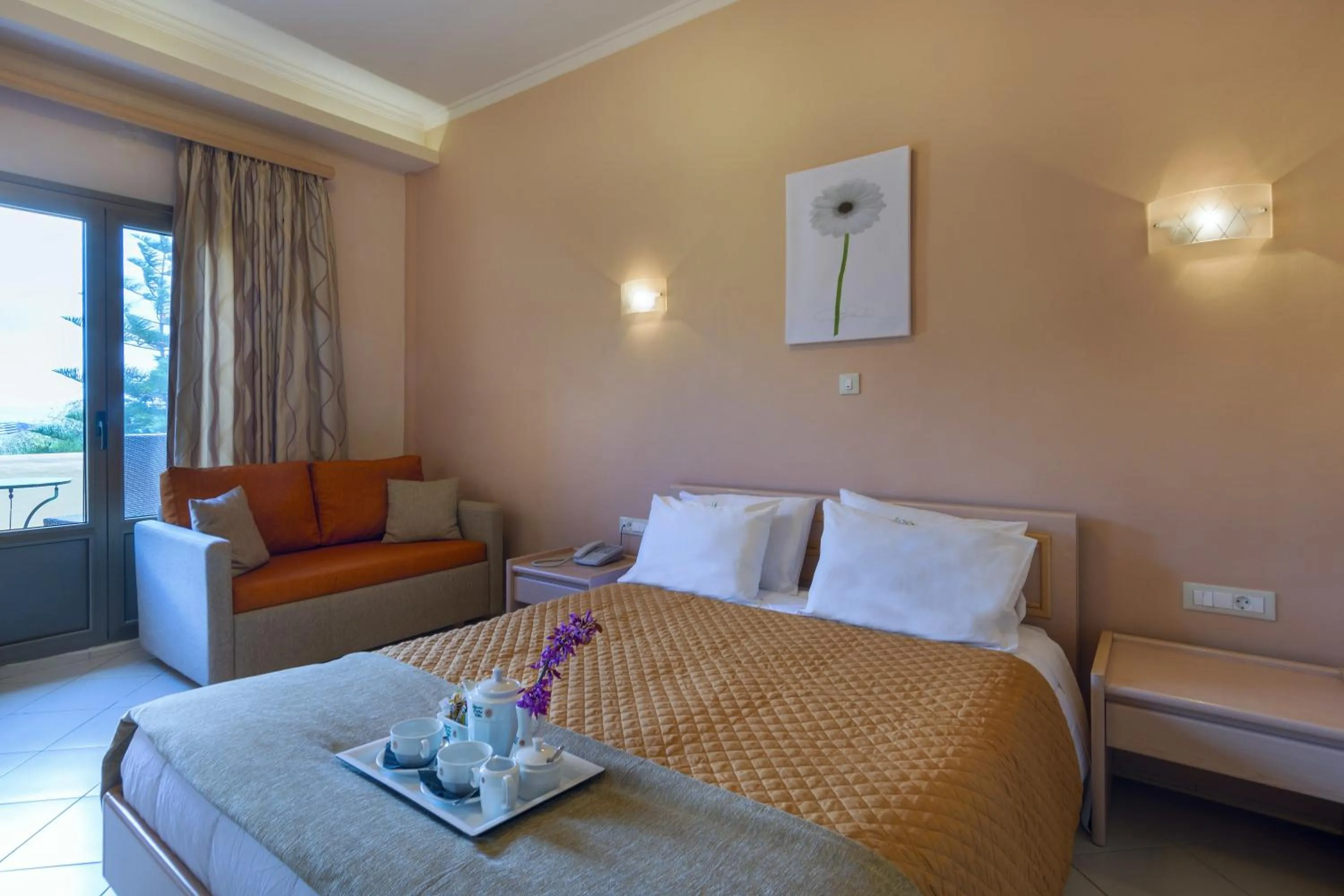 Superior Double or Twin Room in Grecian Castle Chios