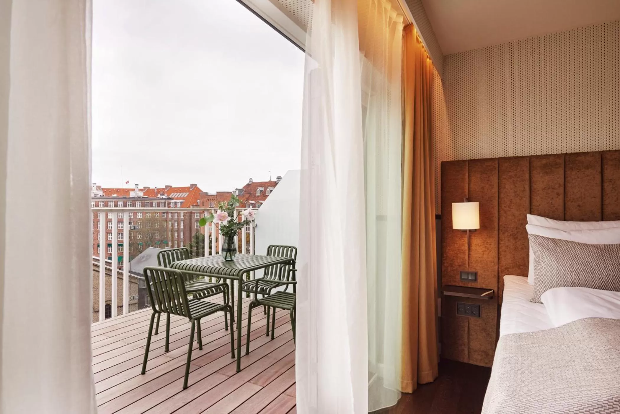 View (from property/room), Bed in WIDE Hotel