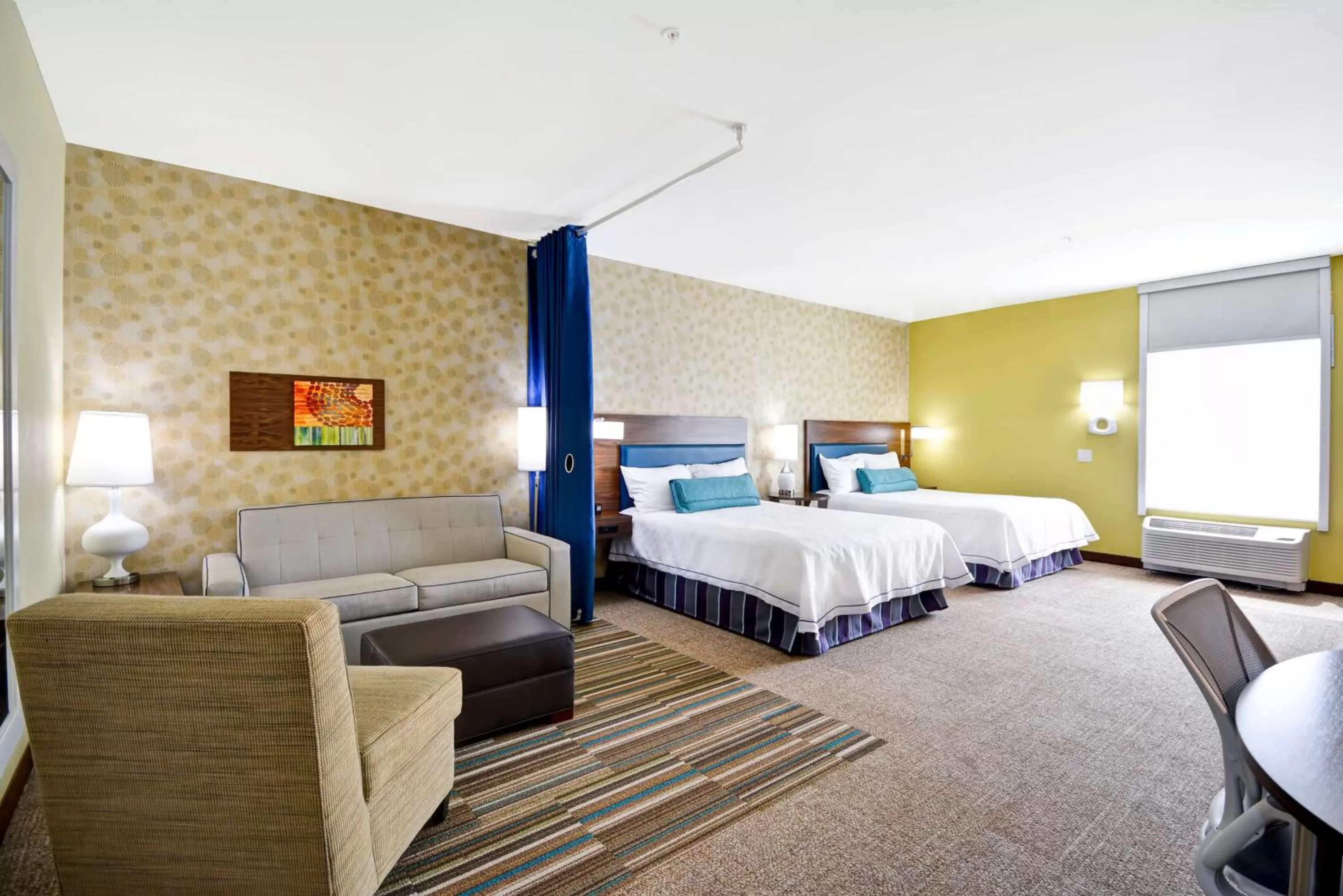 Queen Suite with Two Queen Beds - Mobility/Hearing Access - Non-Smoking in Home2 Suites By Hilton Fort Worth Southwest Cityview