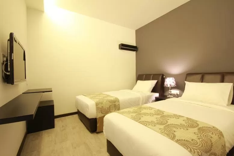 Standard Twin Room in Sandy Hotel Malacca