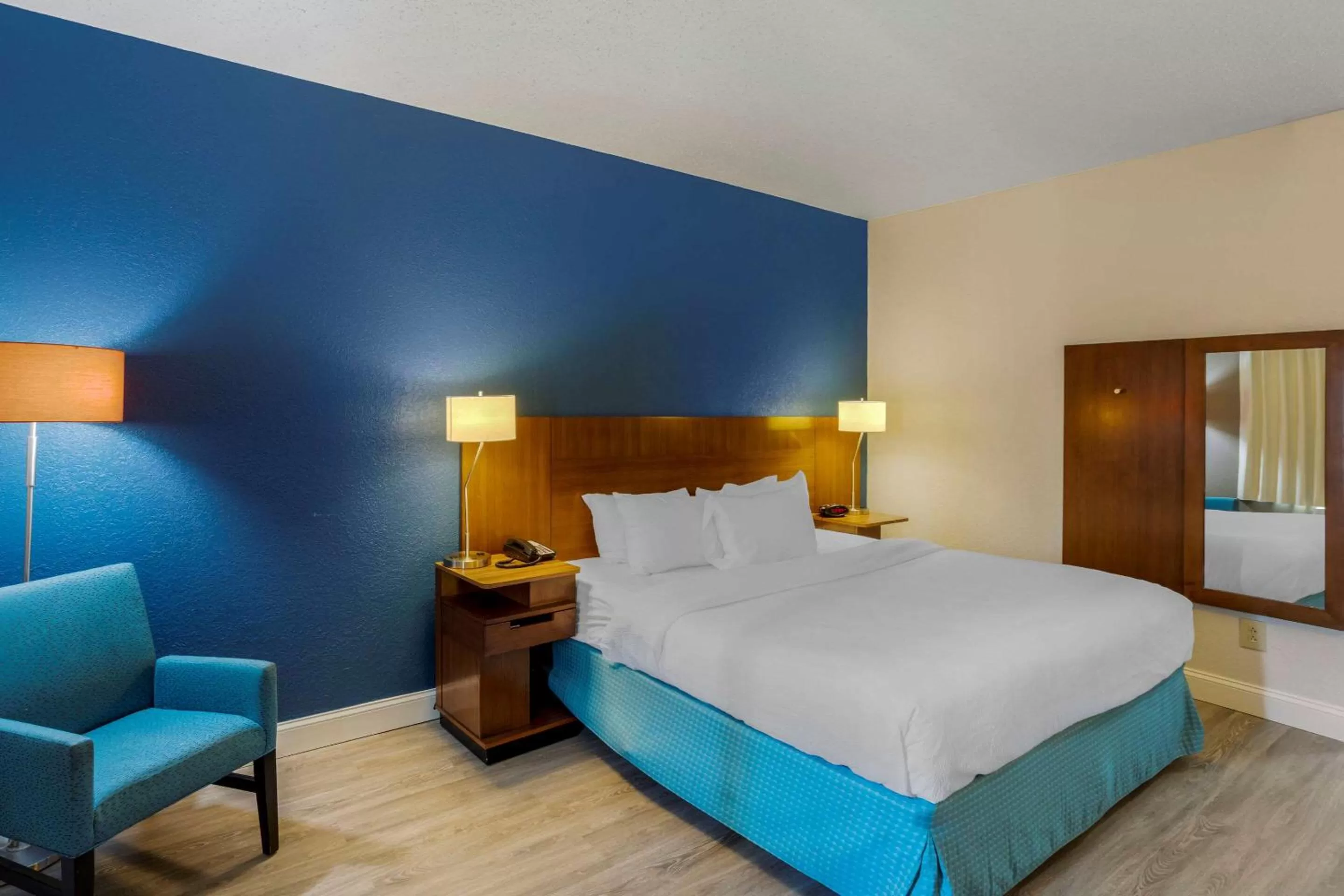King Room with Roll-In Shower - Accessible/Non Smoking in Comfort Inn & Suites Mt Laurel-Philadelphia