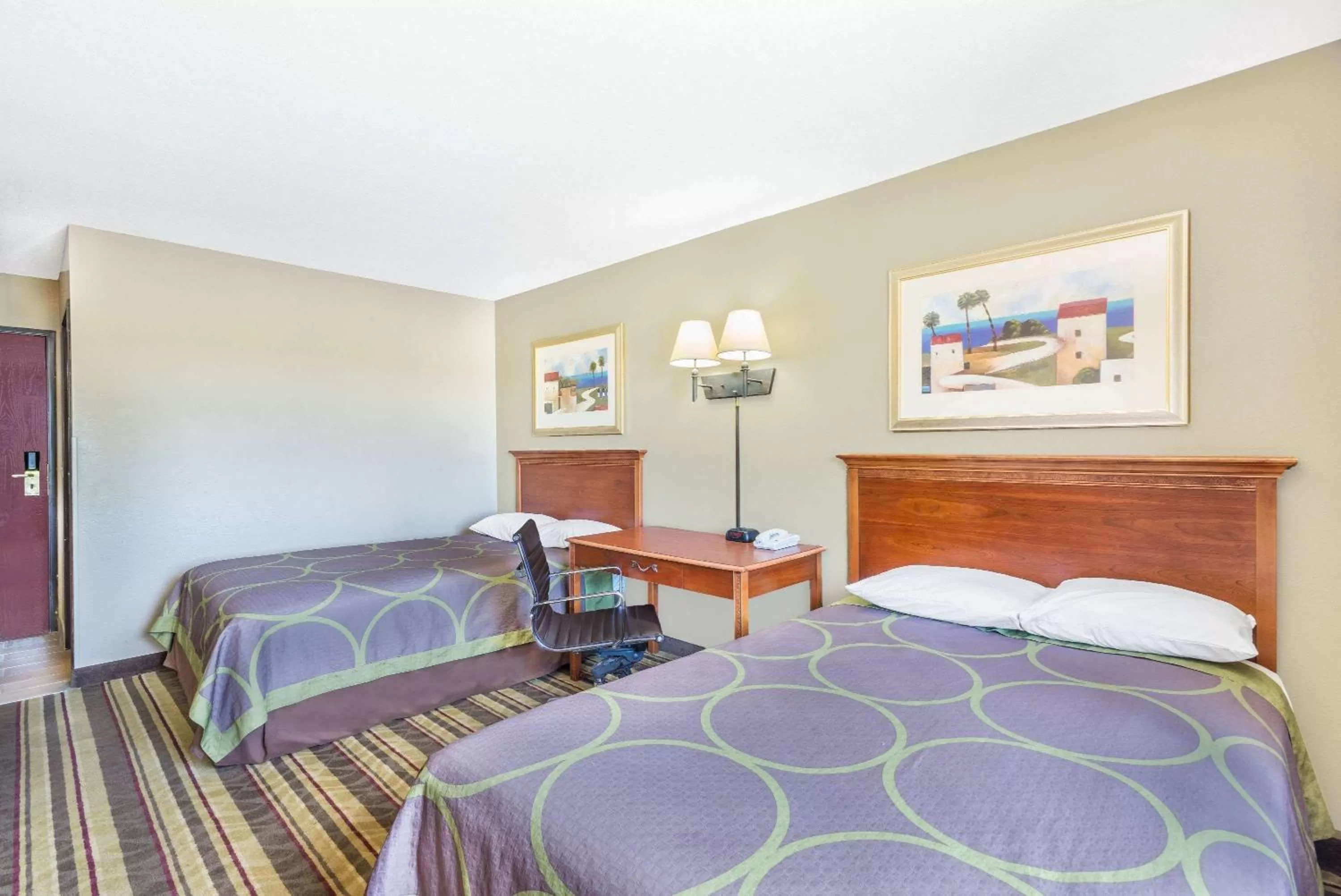 Deluxe Double Room with Two Double Beds - Non-Smoking in Super 8 by Wyndham Tilton/Lake Winnipesaukee