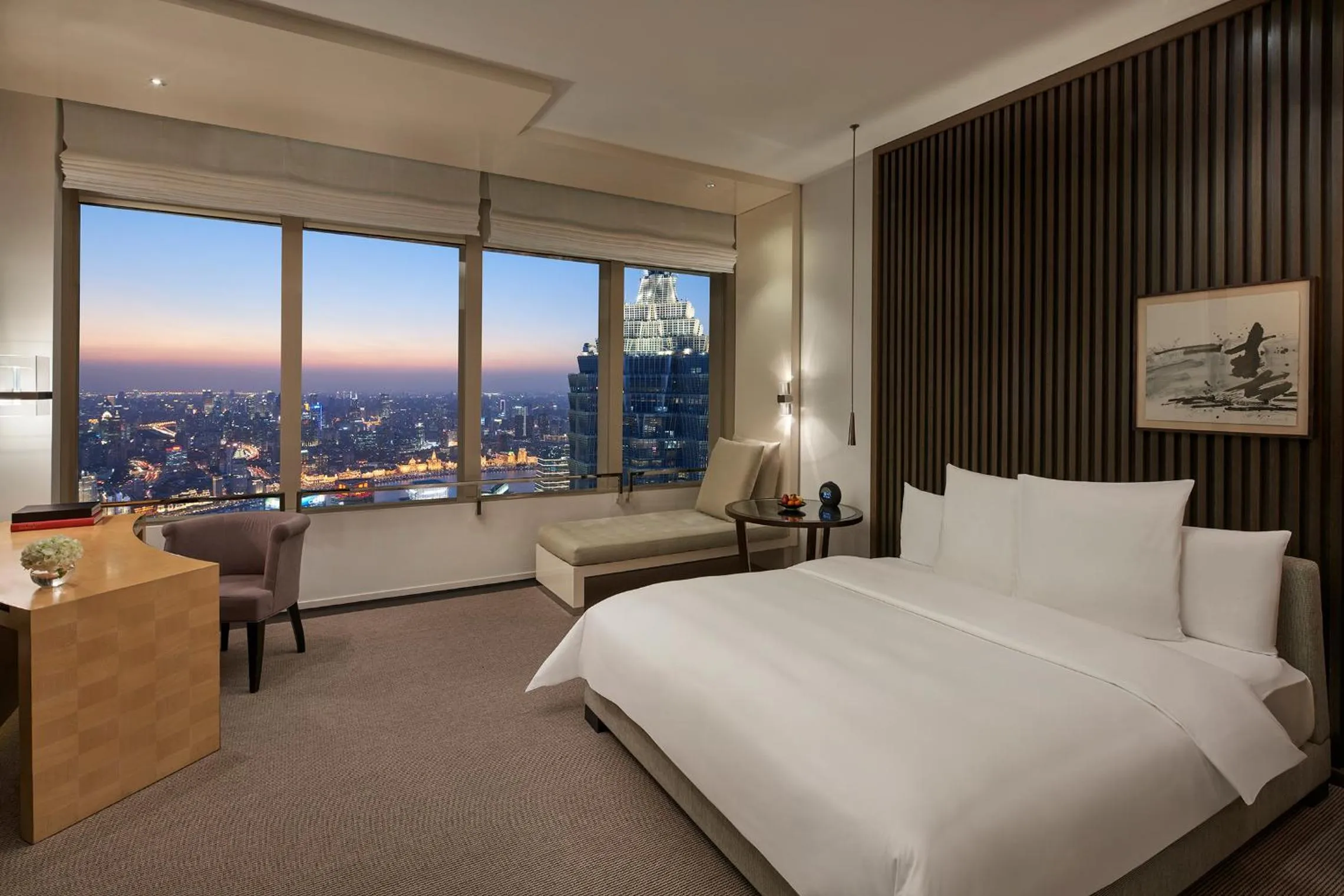 1 King Bed with Bund River View - single occupancy in Park Hyatt Shanghai