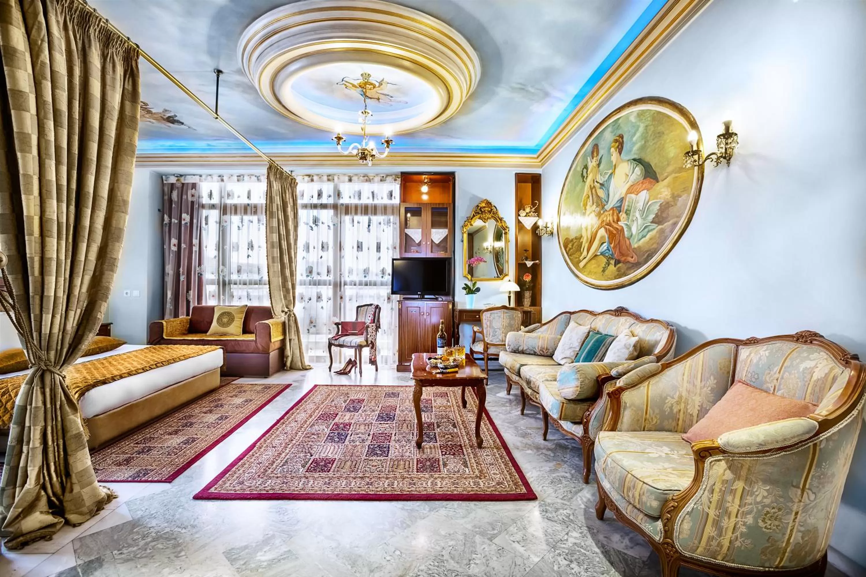 Junior Suite City View in Imperial Palace Classical Hotel Thessaloniki