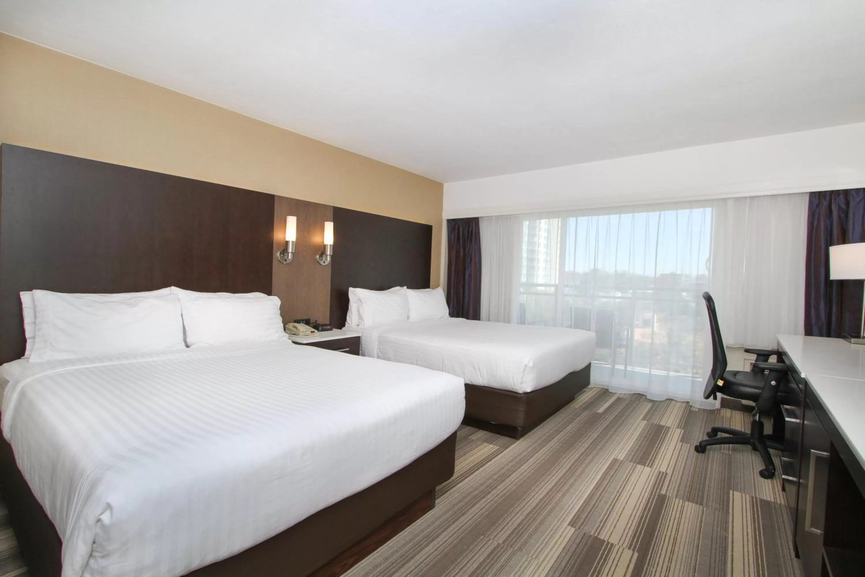 Queen Room with Two Queen Beds and Balcony - Non-Smoking in Holiday Inn Express - Downtown San Diego by IHG